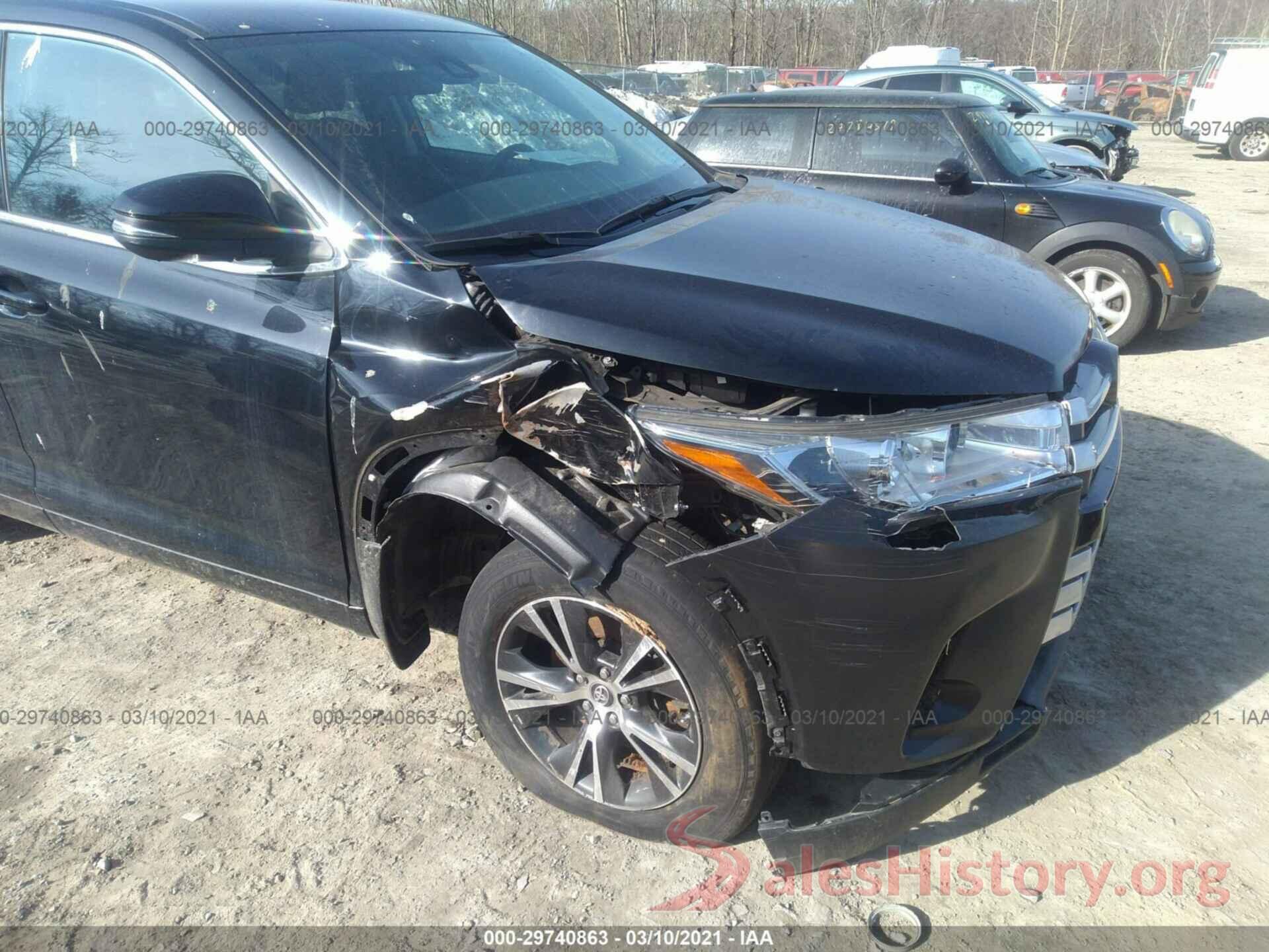 5TDBZRFH7JS830523 2018 TOYOTA HIGHLANDER