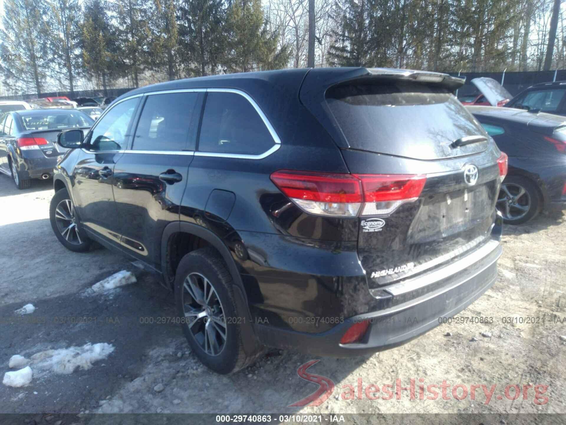 5TDBZRFH7JS830523 2018 TOYOTA HIGHLANDER