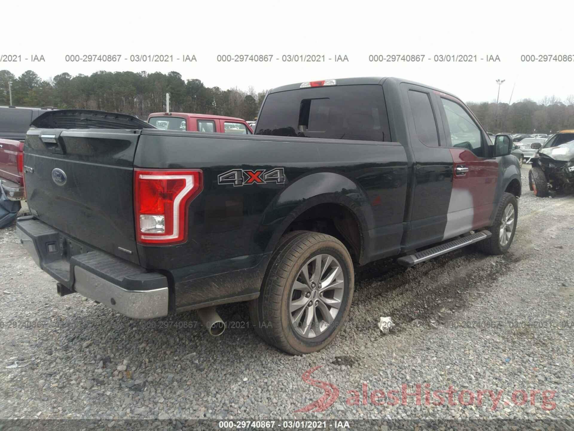 1FTFX1EF8GKF59691 2016 FORD F-150