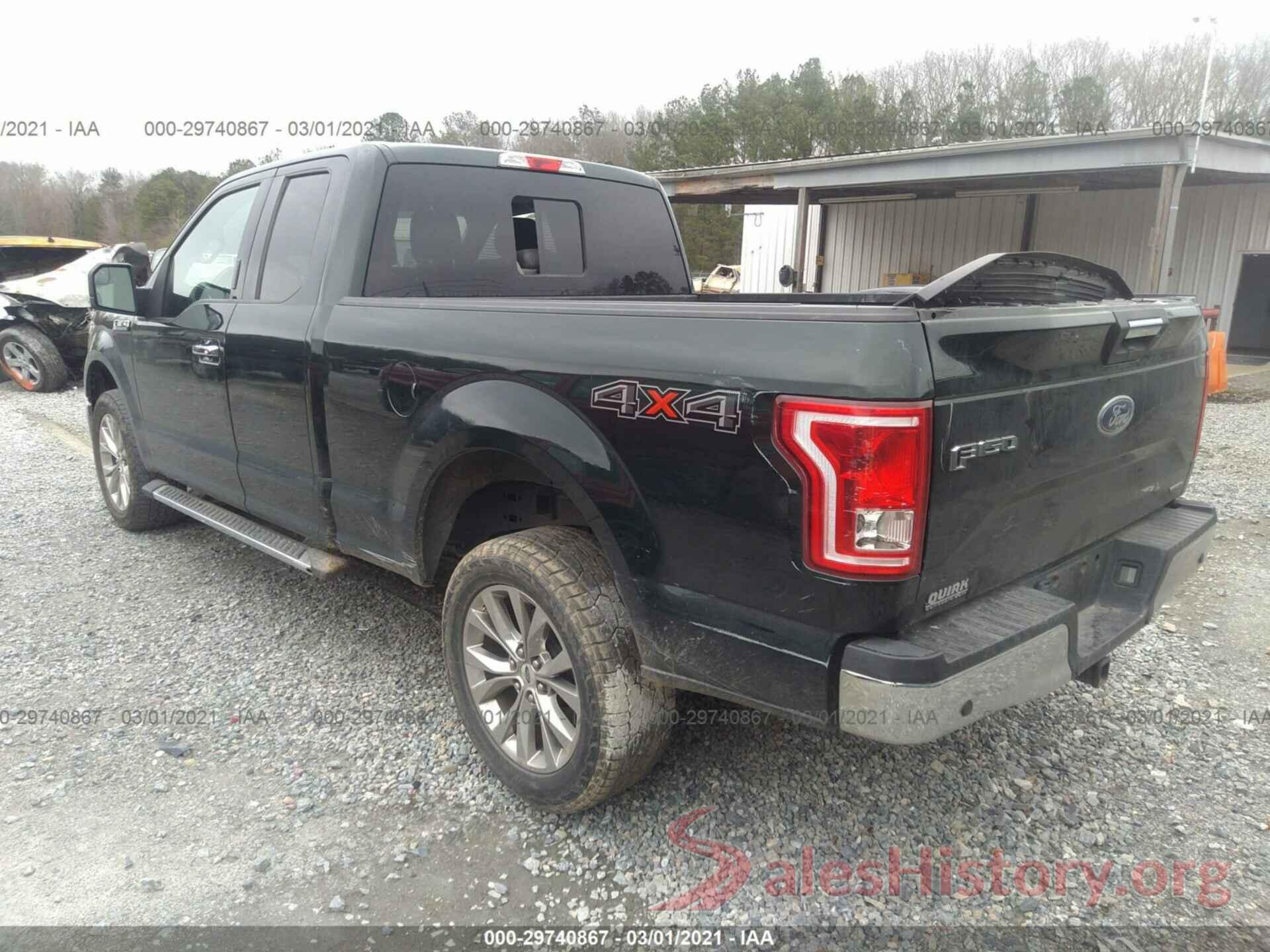 1FTFX1EF8GKF59691 2016 FORD F-150