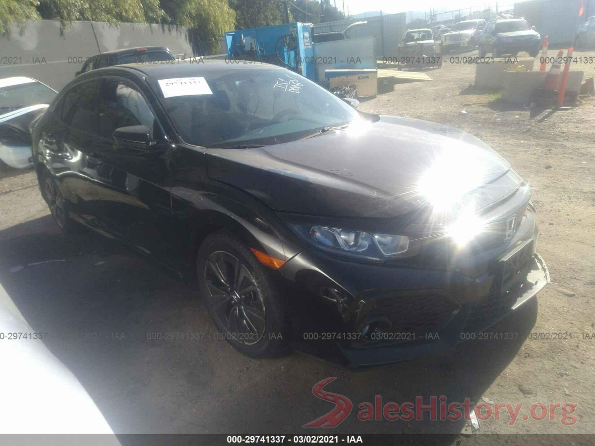 SHHFK7H5XHU404352 2017 HONDA CIVIC HATCHBACK