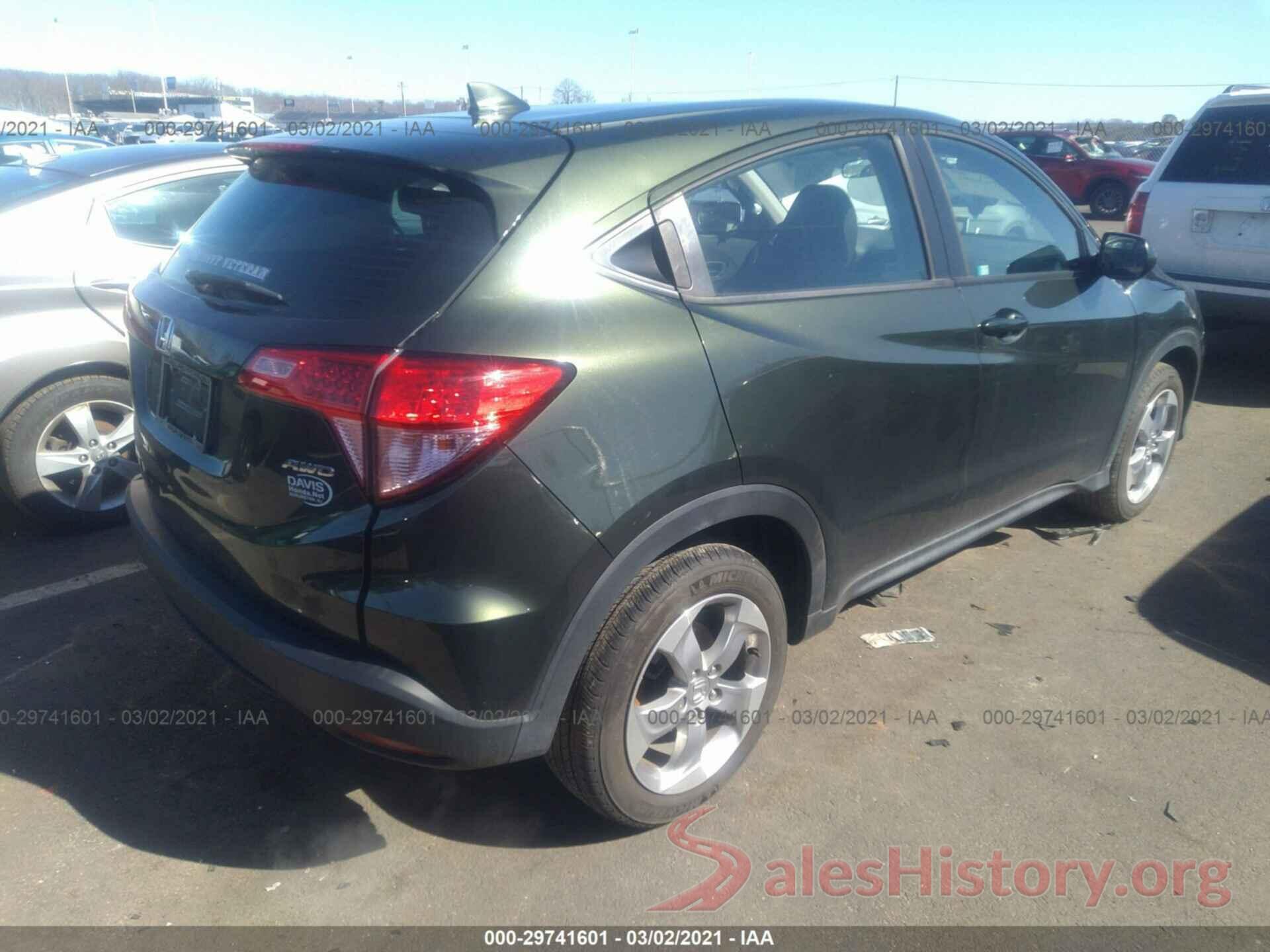 3CZRU6H37JG714311 2018 HONDA HR-V