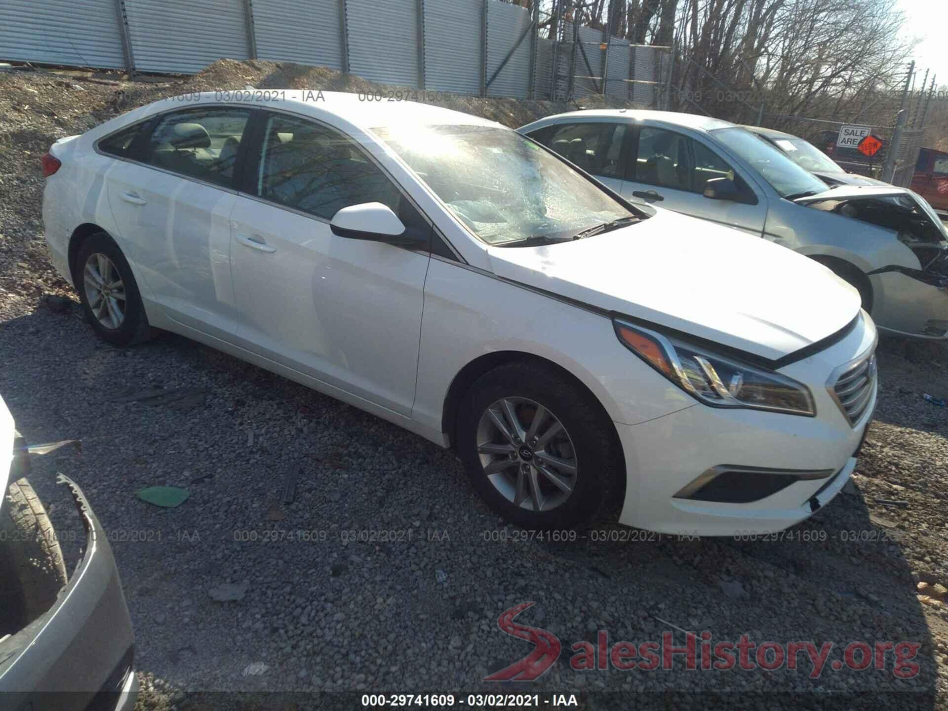 5NPE24AFXHH487331 2017 HYUNDAI SONATA