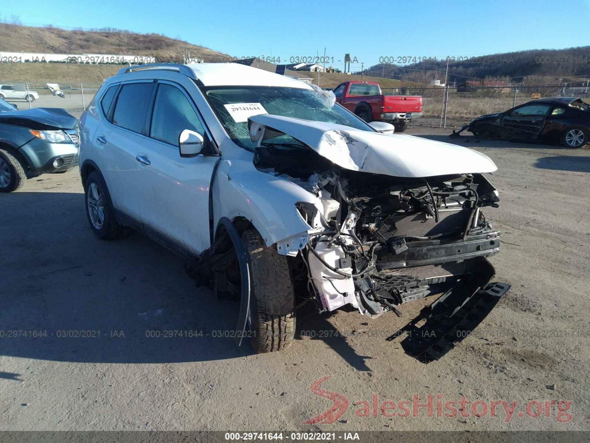 KNMAT2MV3GP629332 2016 NISSAN ROGUE