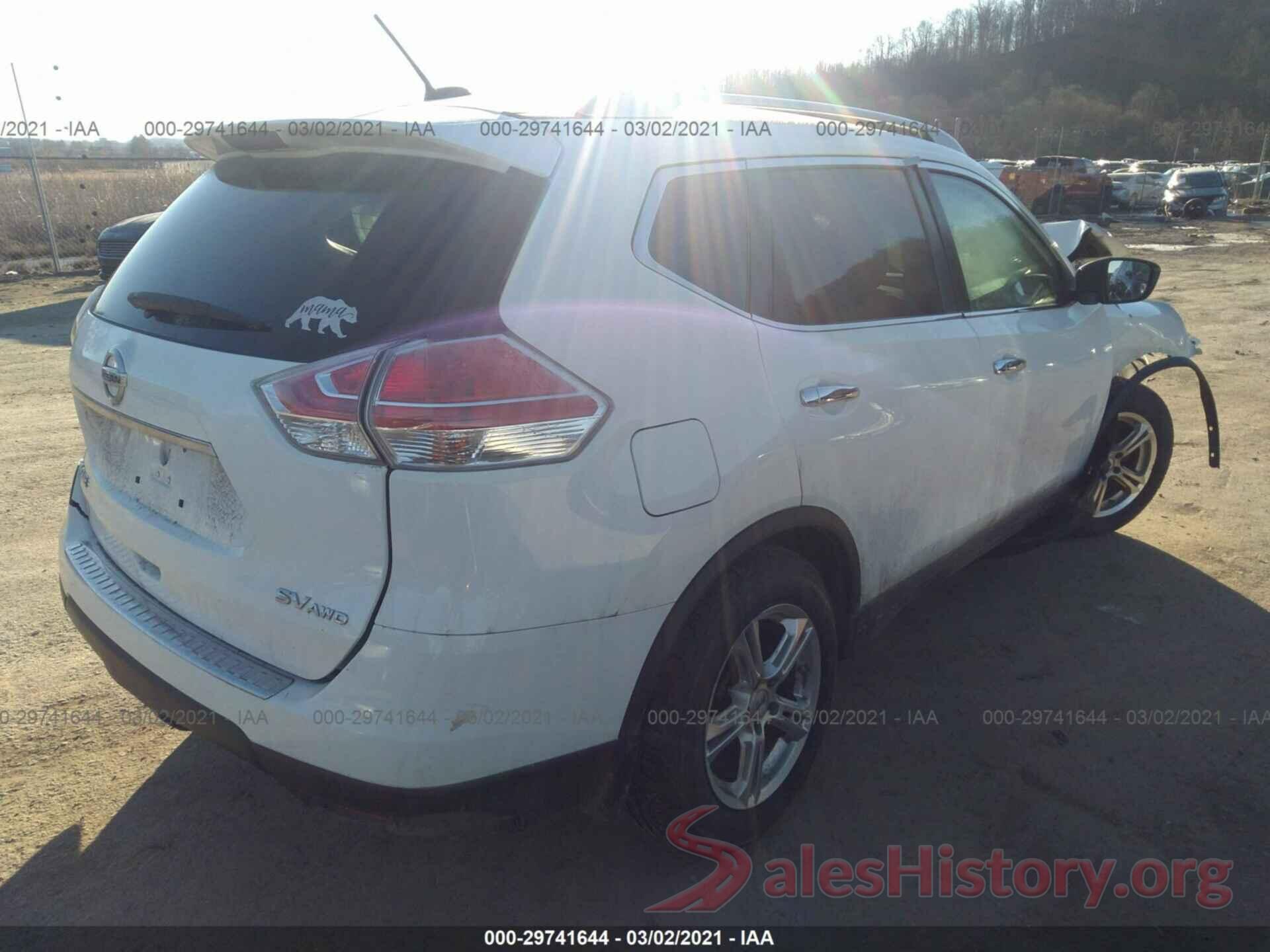 KNMAT2MV3GP629332 2016 NISSAN ROGUE