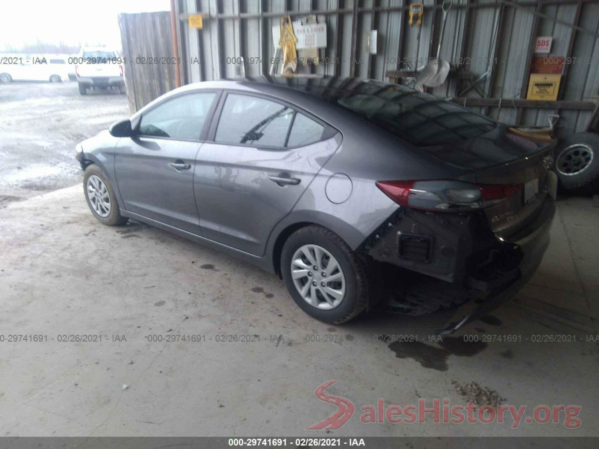 5NPD74LF1JH345529 2018 HYUNDAI ELANTRA