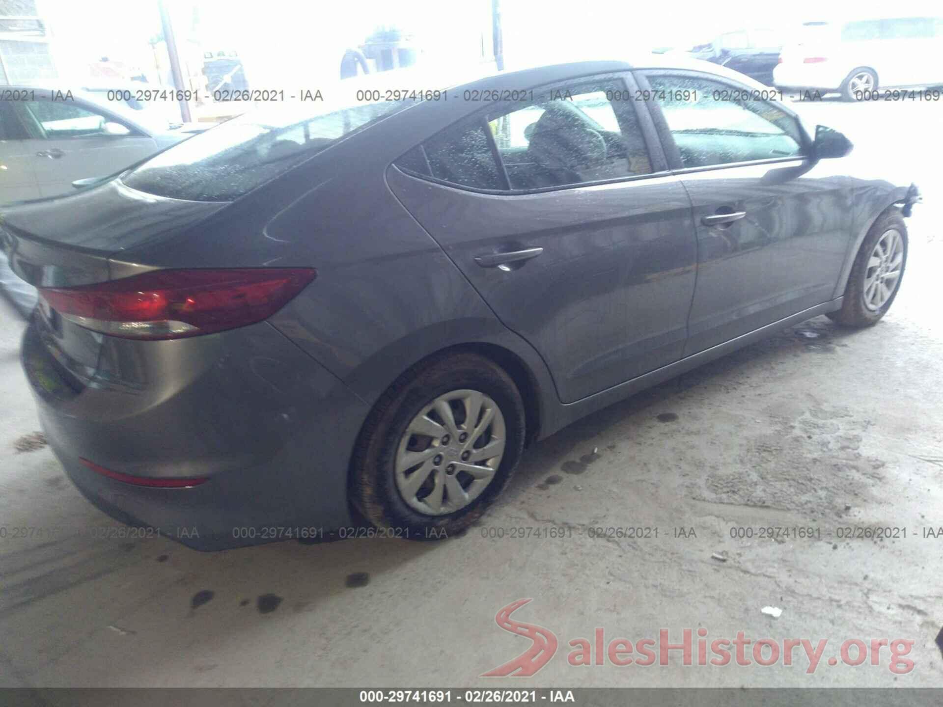 5NPD74LF1JH345529 2018 HYUNDAI ELANTRA