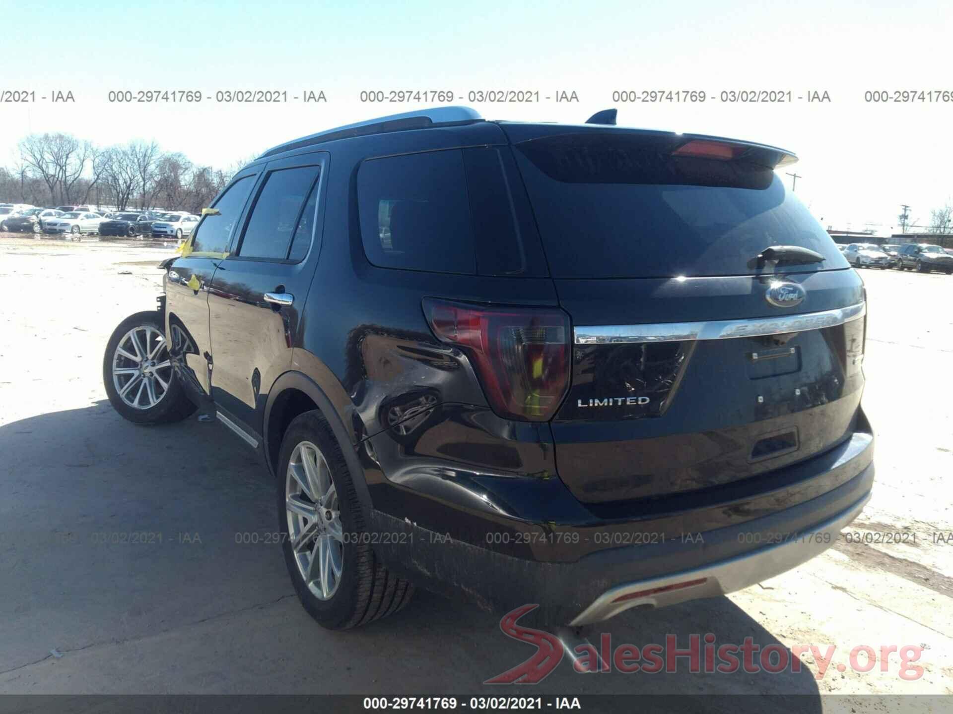 1FM5K7F82GGC13468 2016 FORD EXPLORER