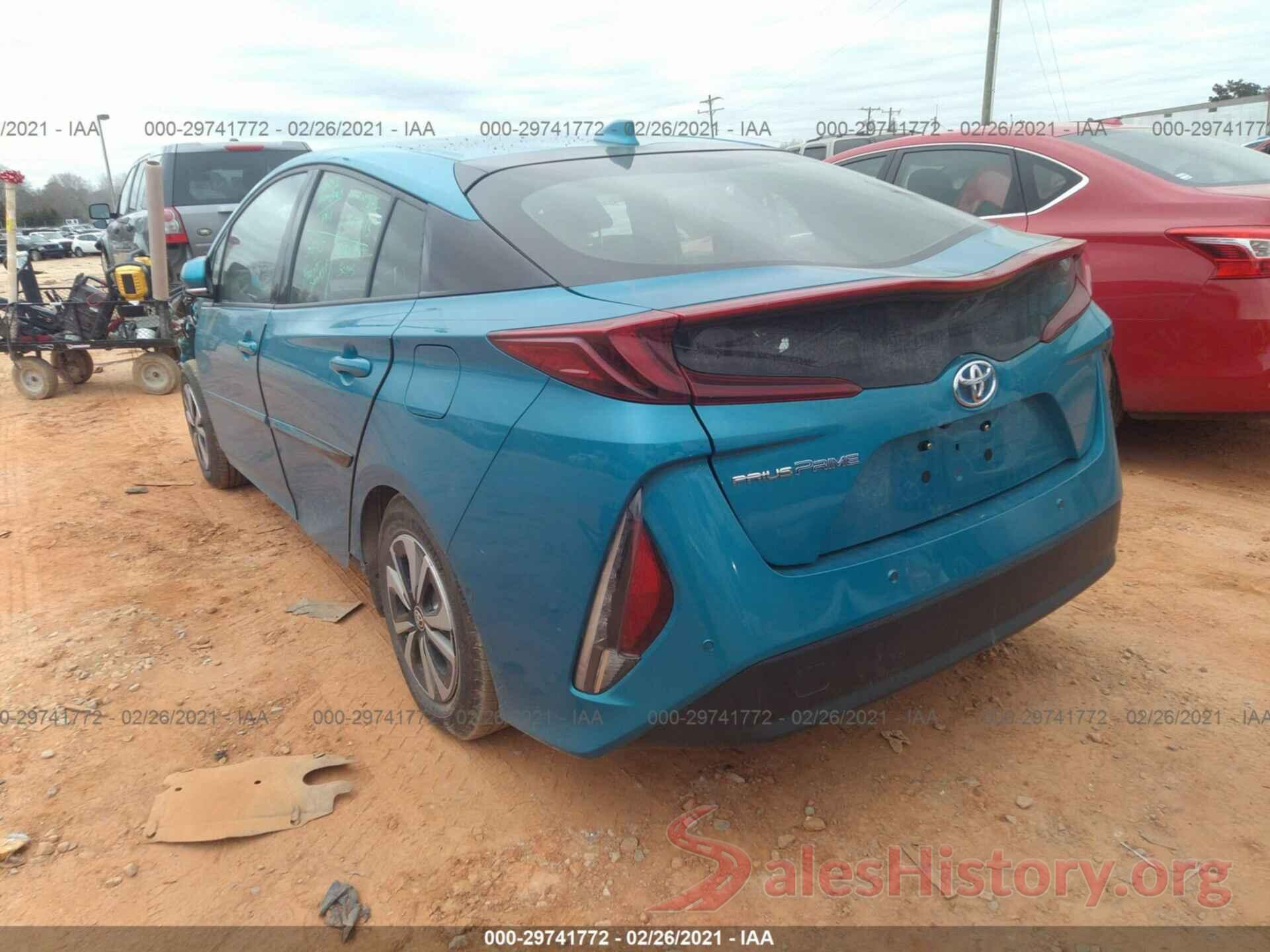 JTDKARFP3J3096592 2018 TOYOTA PRIUS PRIME