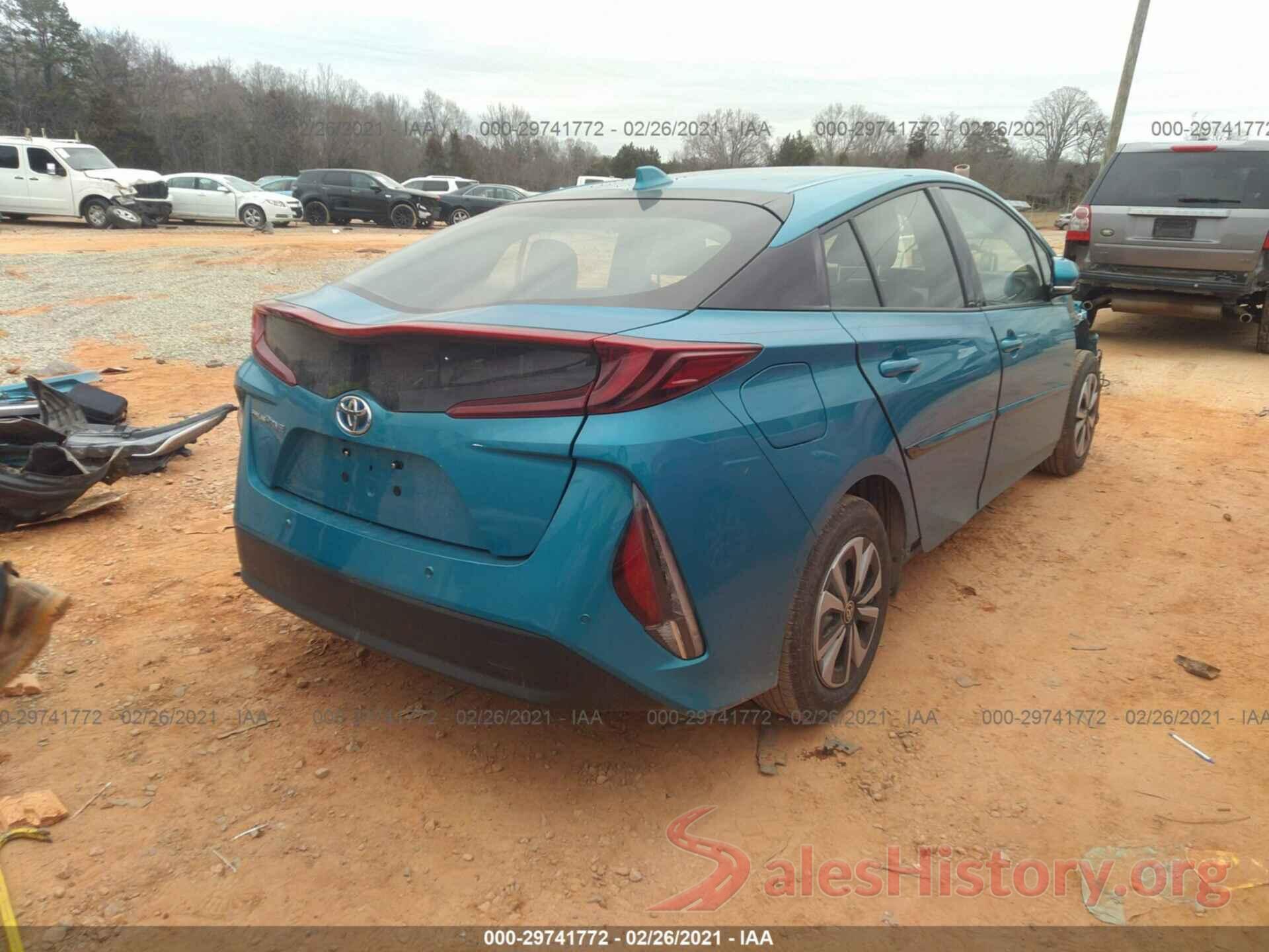 JTDKARFP3J3096592 2018 TOYOTA PRIUS PRIME