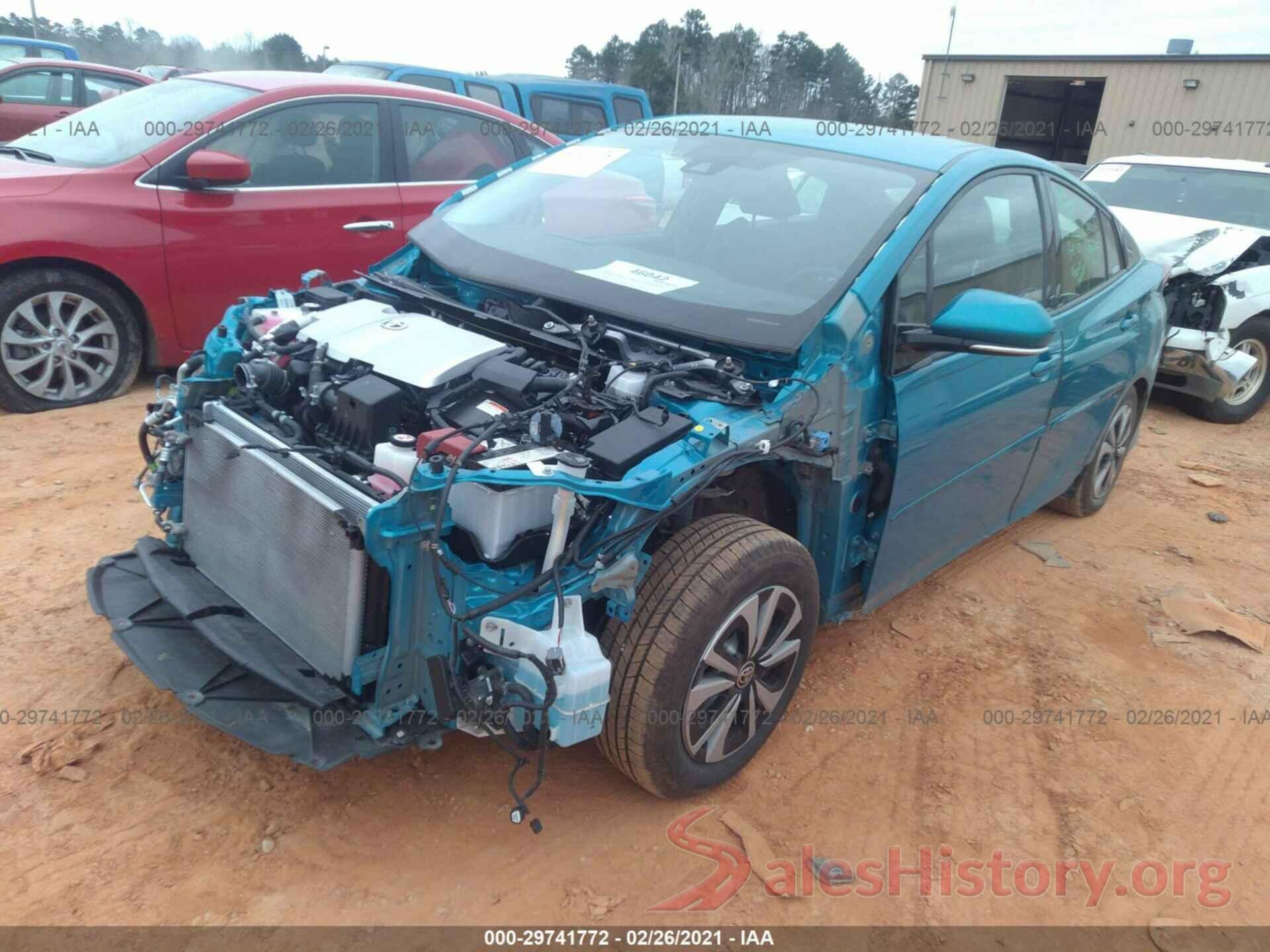 JTDKARFP3J3096592 2018 TOYOTA PRIUS PRIME