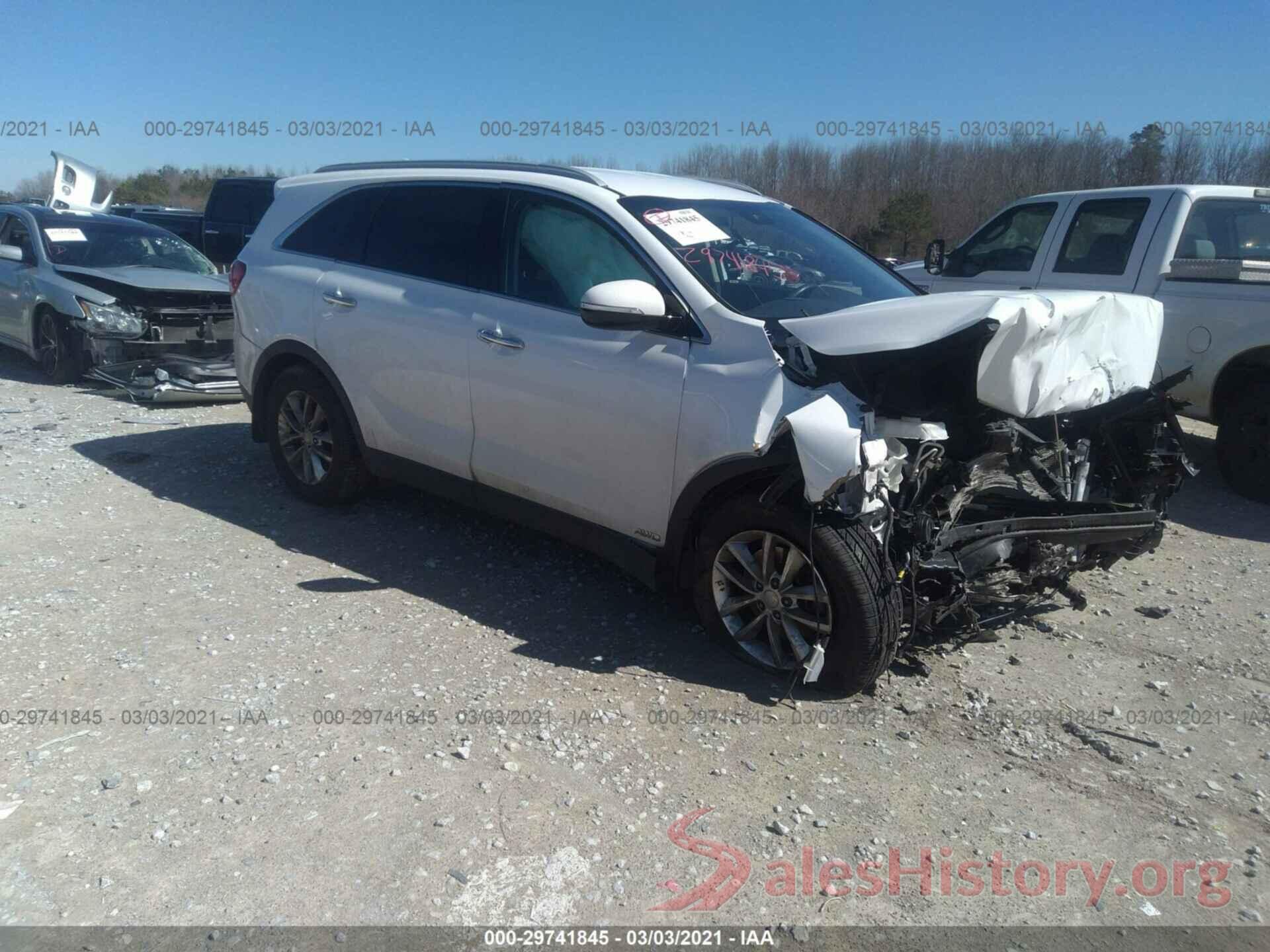 5XYPGDA38HG191635 2017 KIA SORENTO