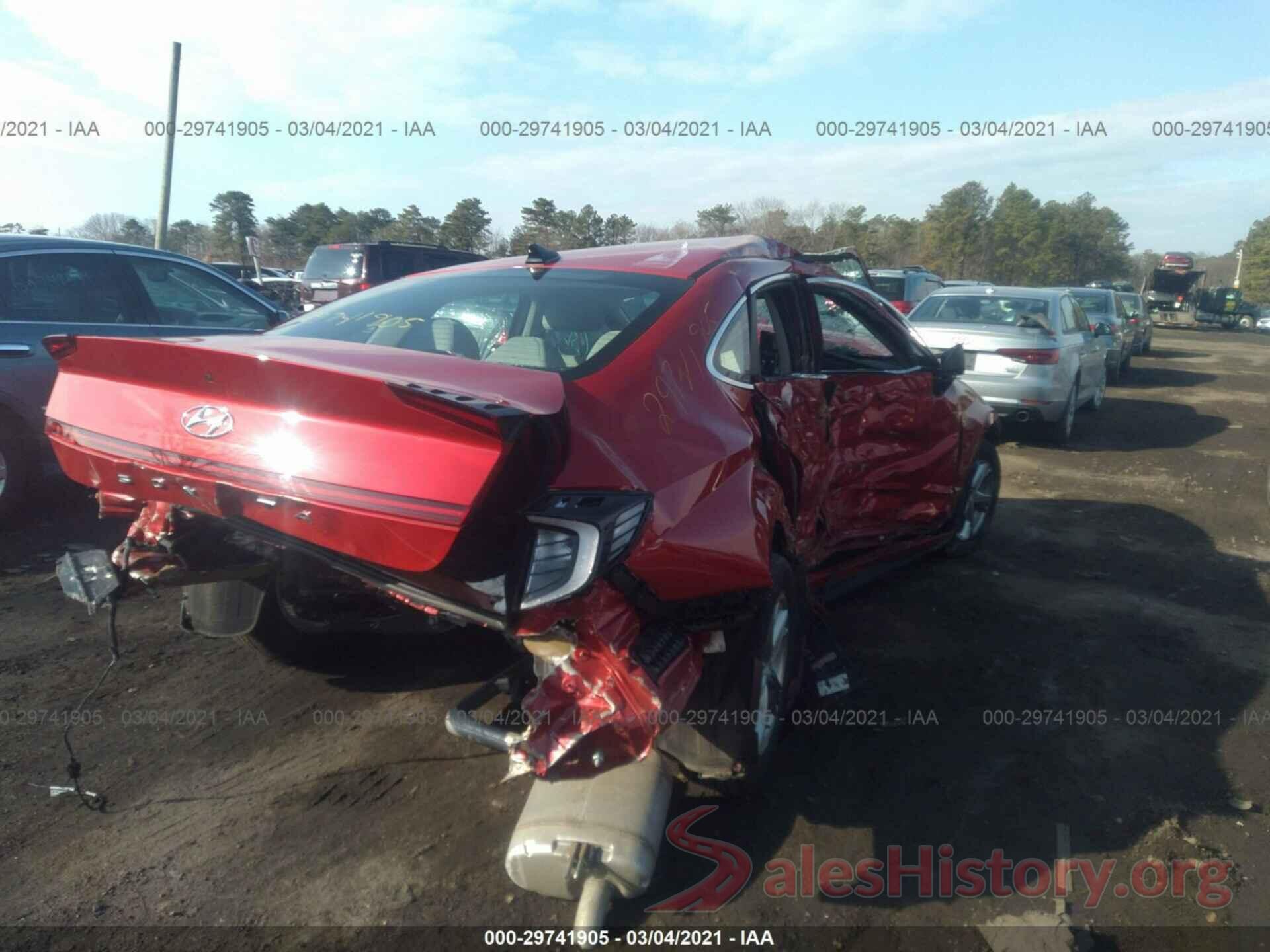 5NPEG4JA1LH051420 2020 HYUNDAI SONATA