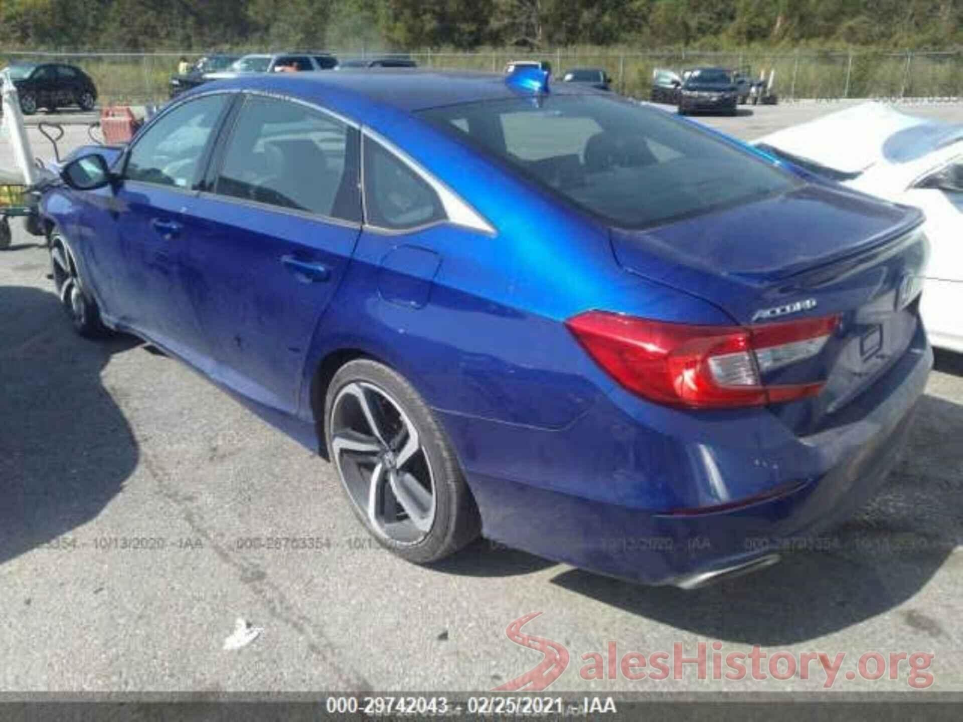 1HGCV1E30KA046031 2019 HONDA ACCORD SEDAN