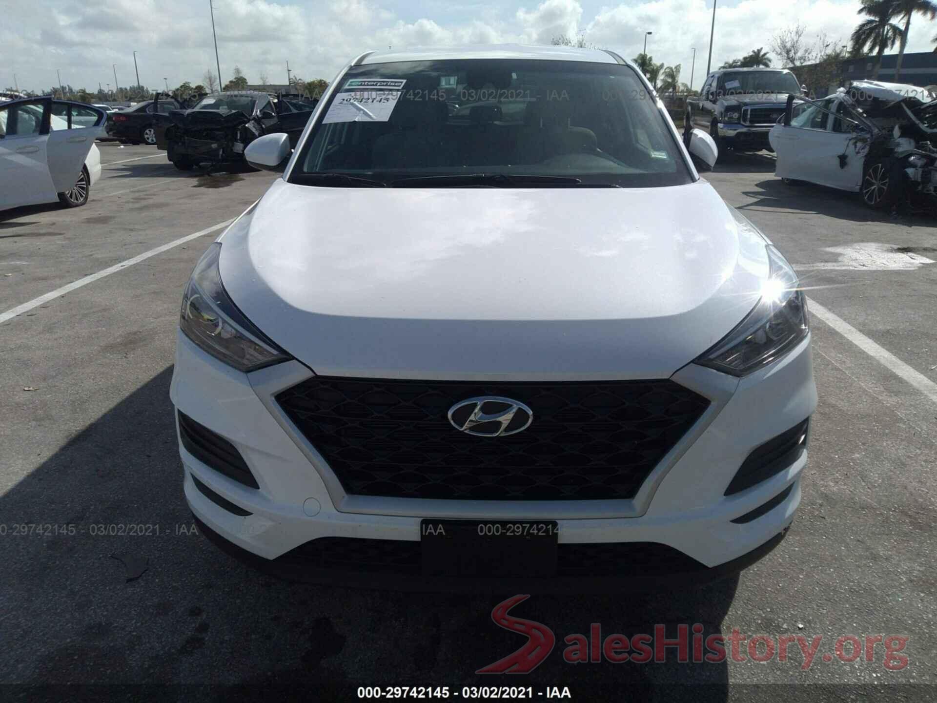 KM8J2CA41KU940803 2019 HYUNDAI TUCSON