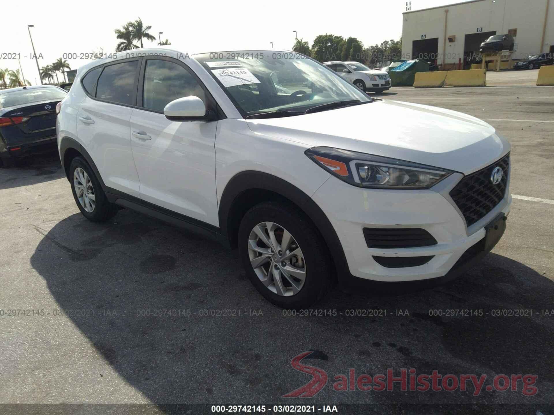 KM8J2CA41KU940803 2019 HYUNDAI TUCSON