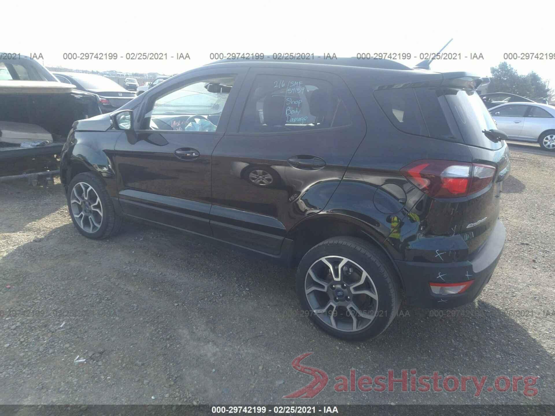 MAJ6S3JL0LC349375 2020 FORD ECOSPORT