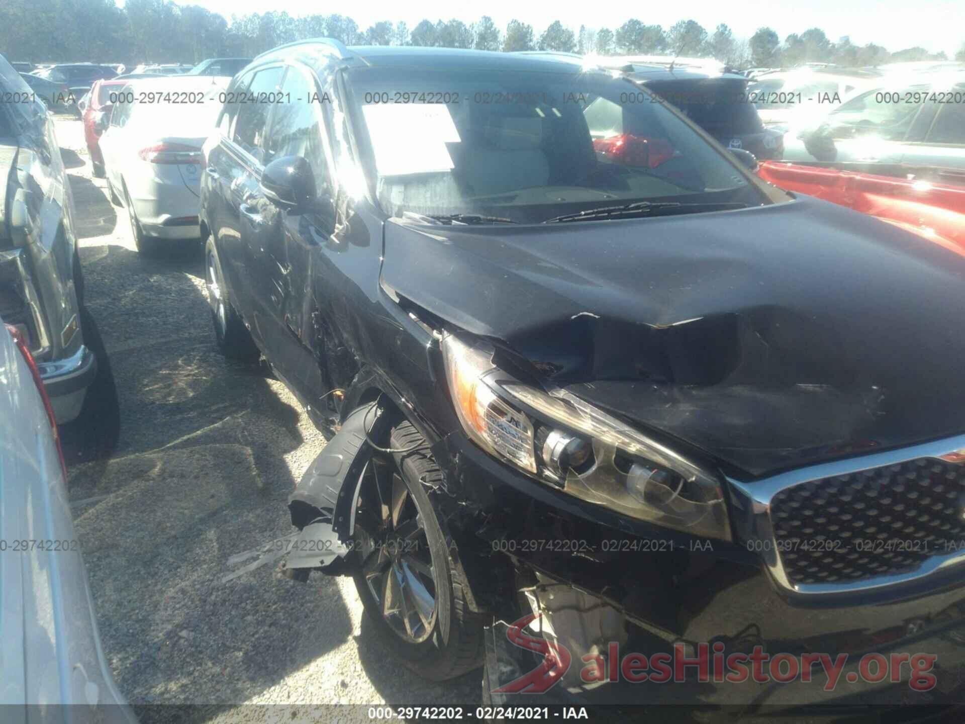 5XYPK4A53GG007264 2016 KIA SORENTO