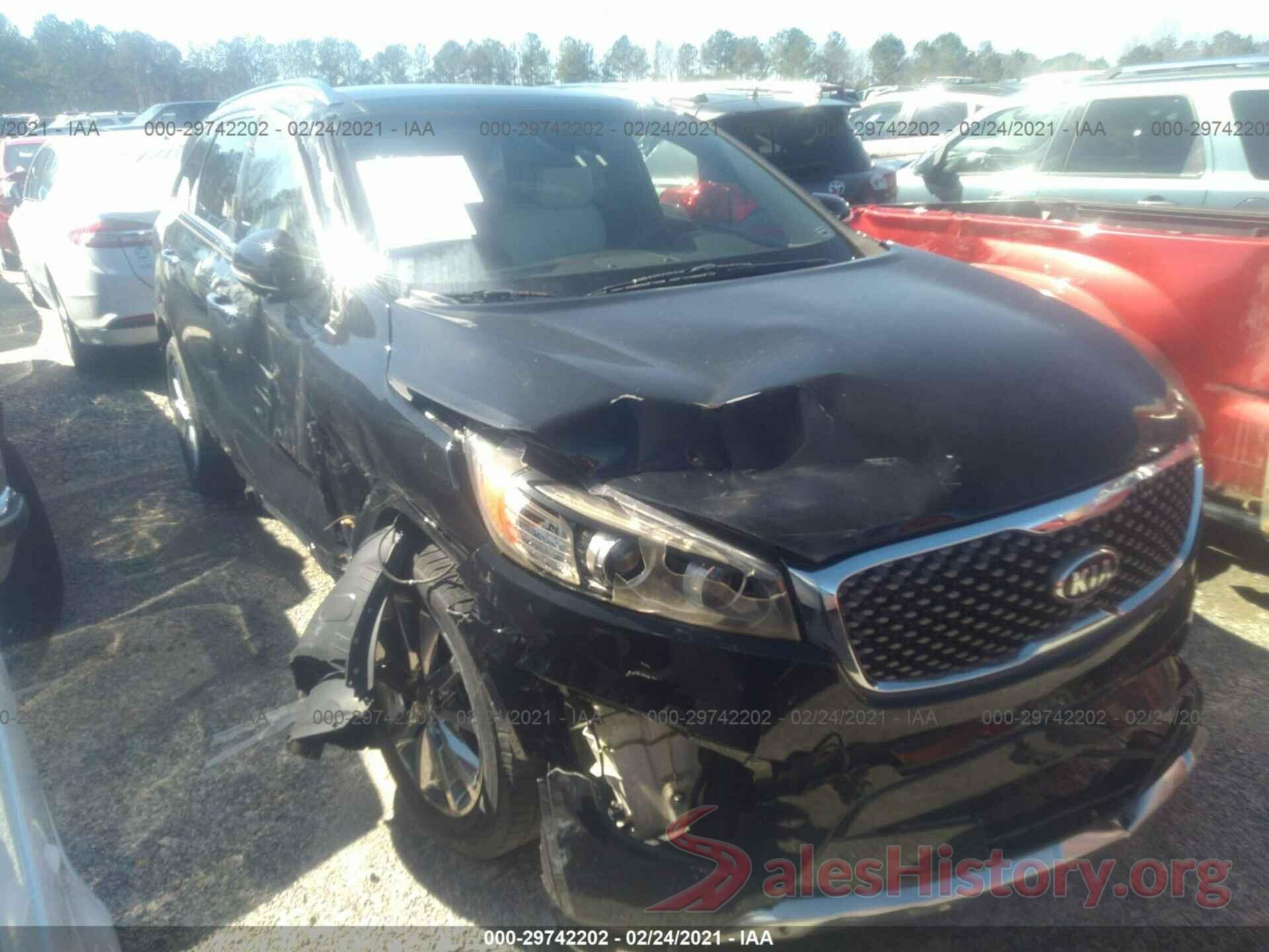 5XYPK4A53GG007264 2016 KIA SORENTO