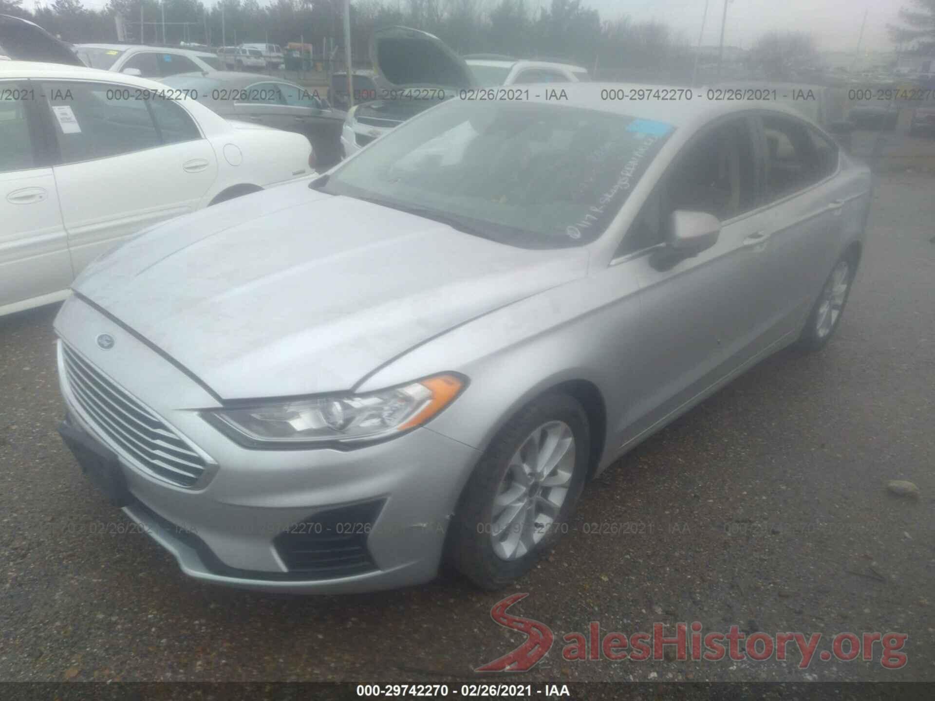 3FA6P0HD4KR250993 2019 FORD FUSION