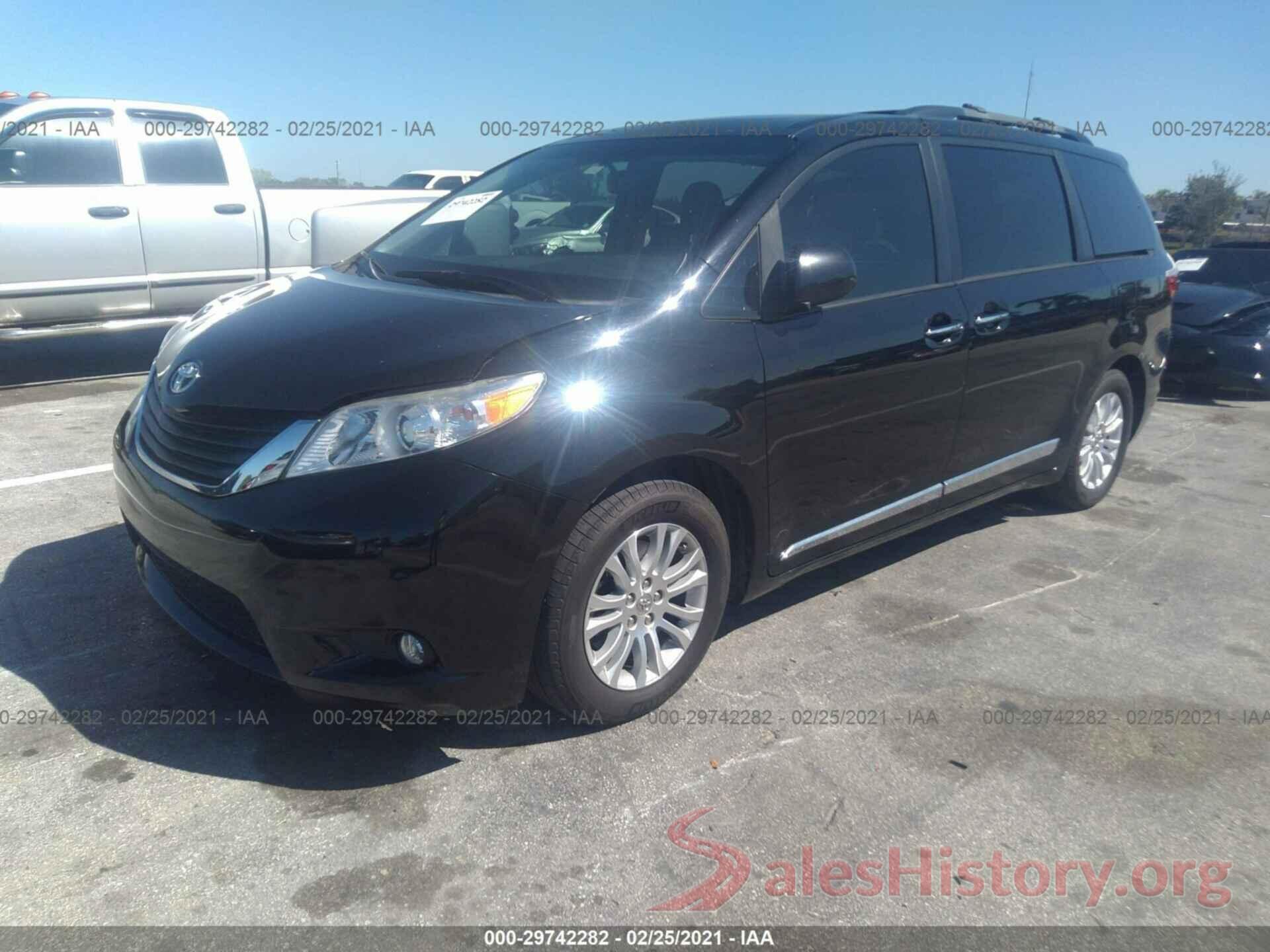 5TDYK3DC7GS737030 2016 TOYOTA SIENNA