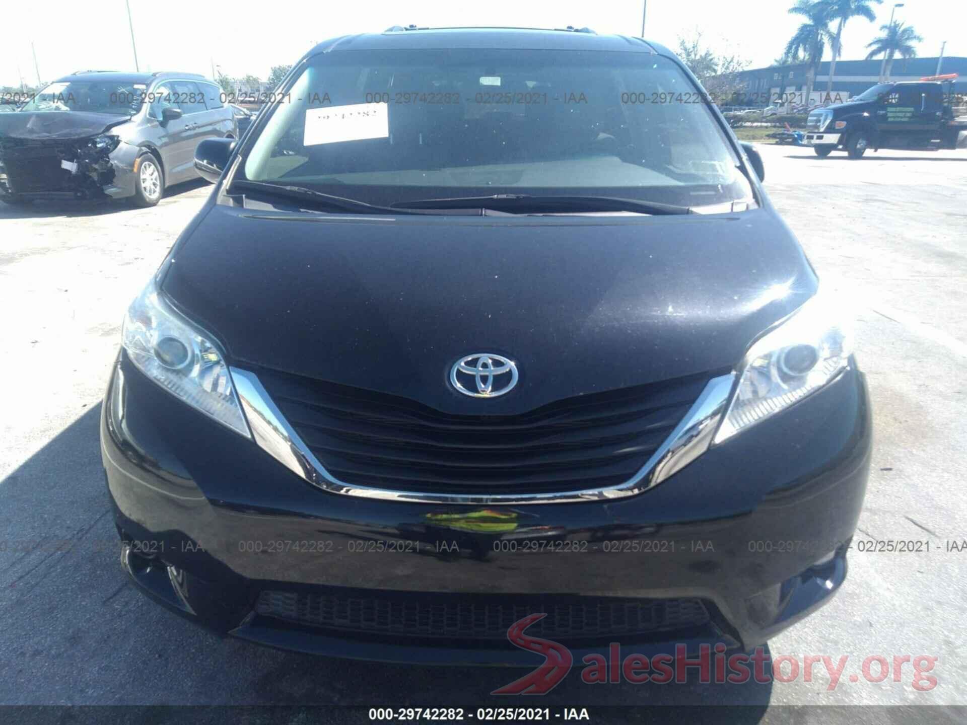 5TDYK3DC7GS737030 2016 TOYOTA SIENNA