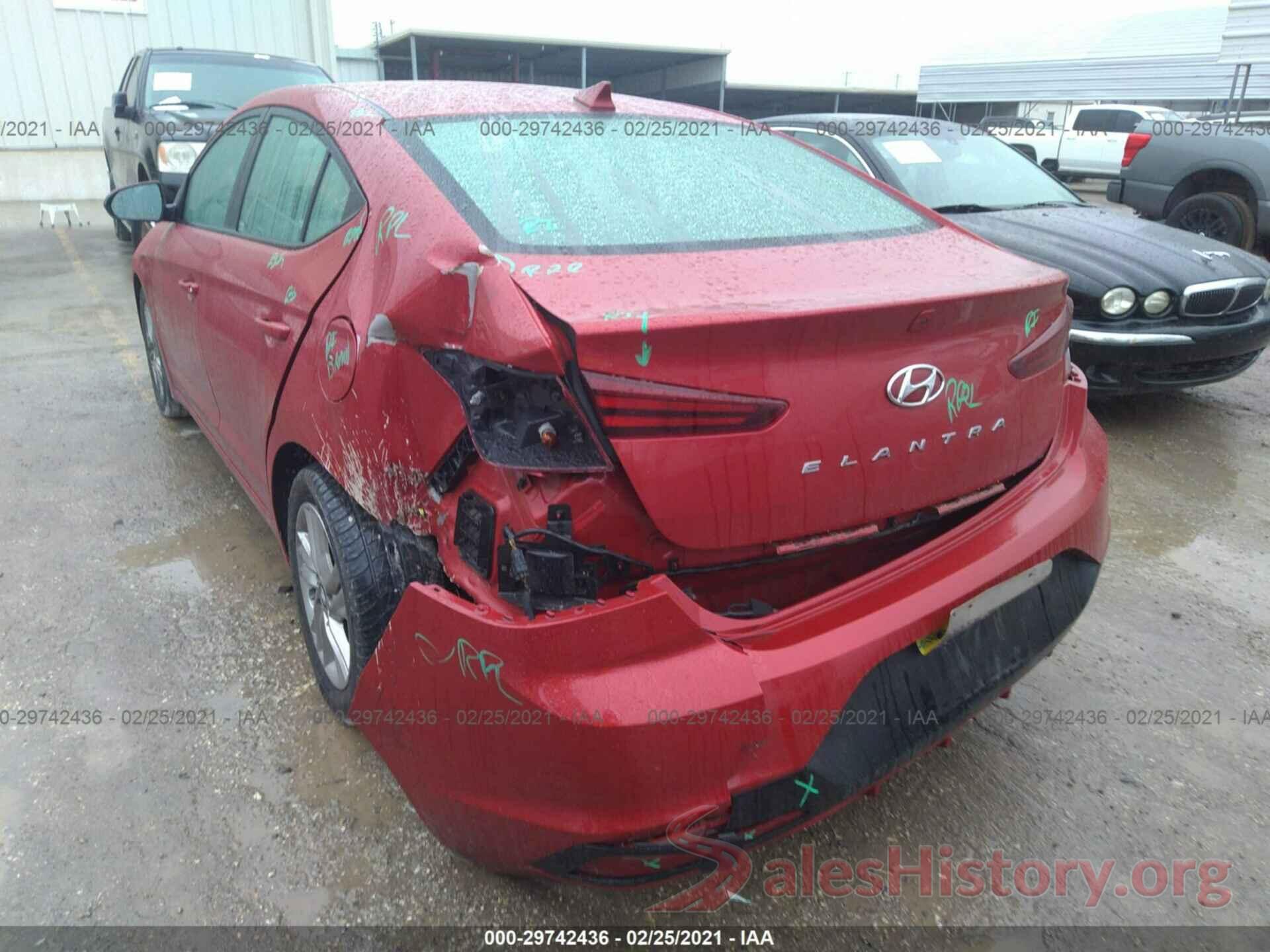 5NPD84LF7LH510242 2020 HYUNDAI ELANTRA