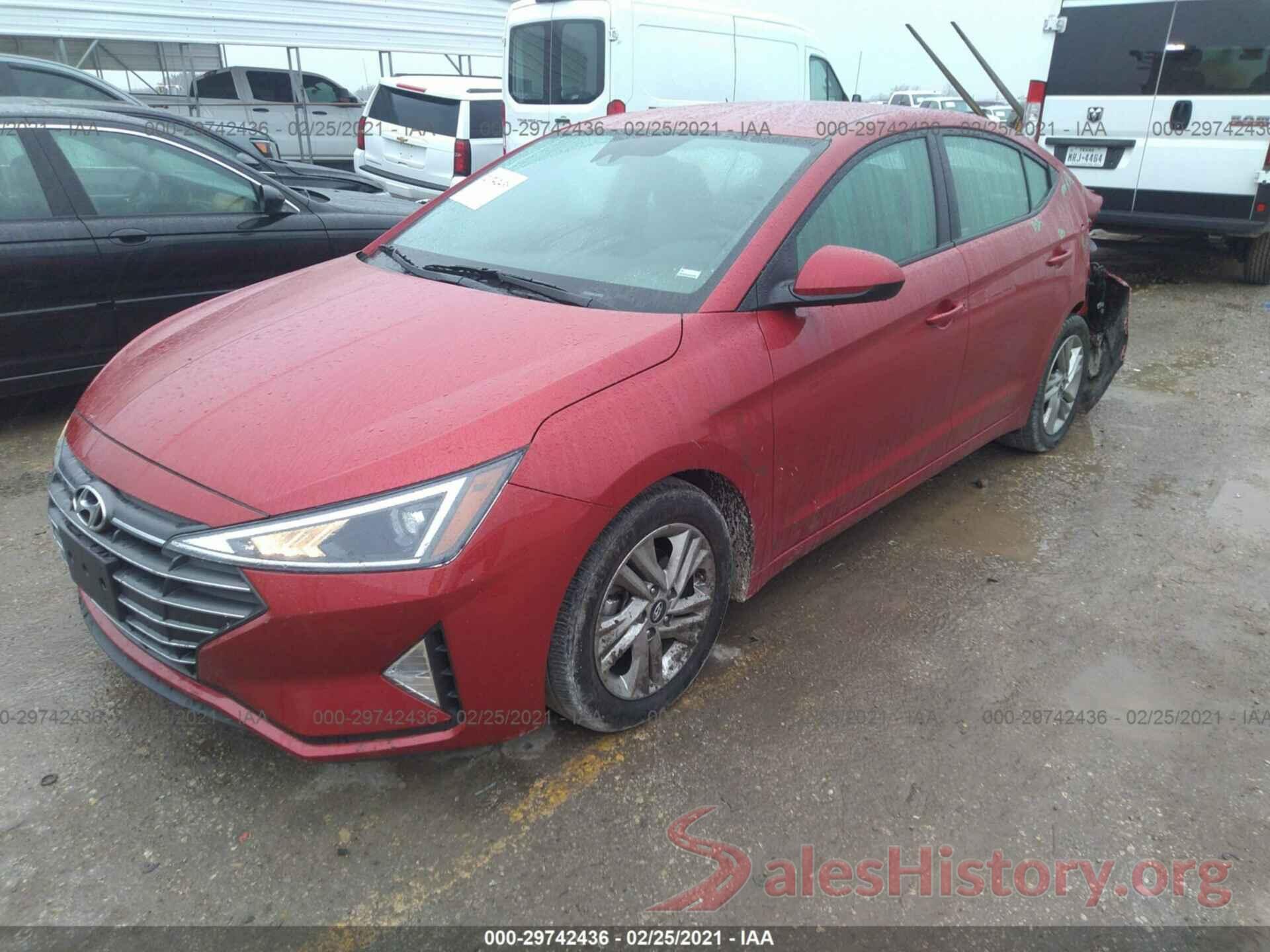 5NPD84LF7LH510242 2020 HYUNDAI ELANTRA