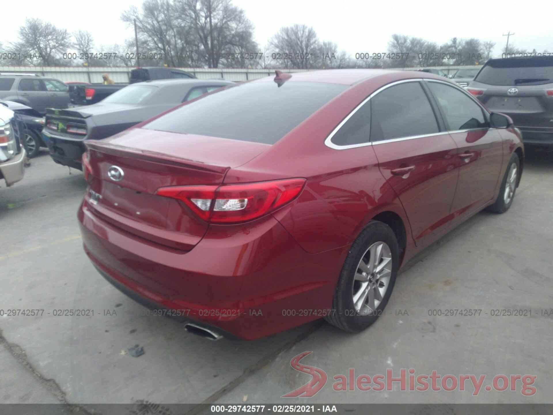 5NPE24AF9GH434926 2016 HYUNDAI SONATA