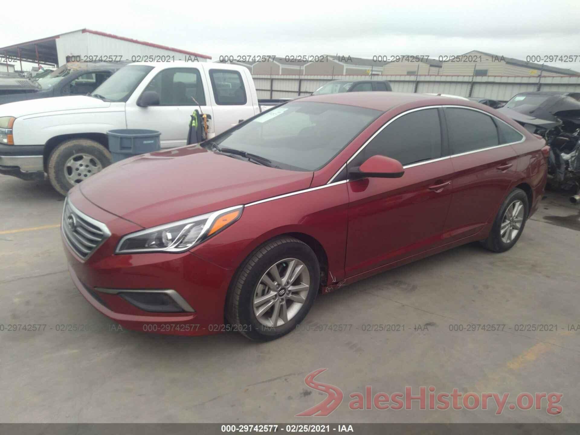 5NPE24AF9GH434926 2016 HYUNDAI SONATA