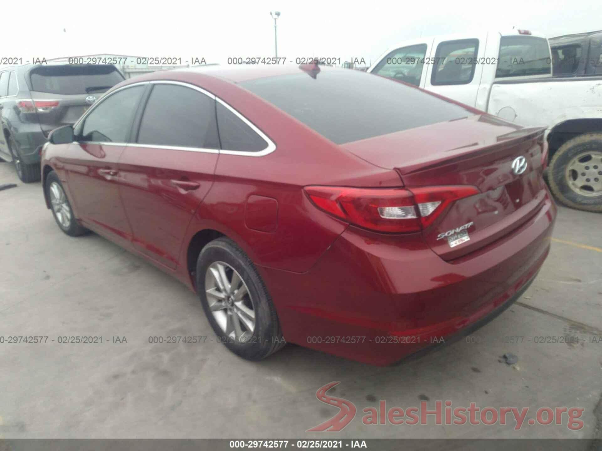 5NPE24AF9GH434926 2016 HYUNDAI SONATA