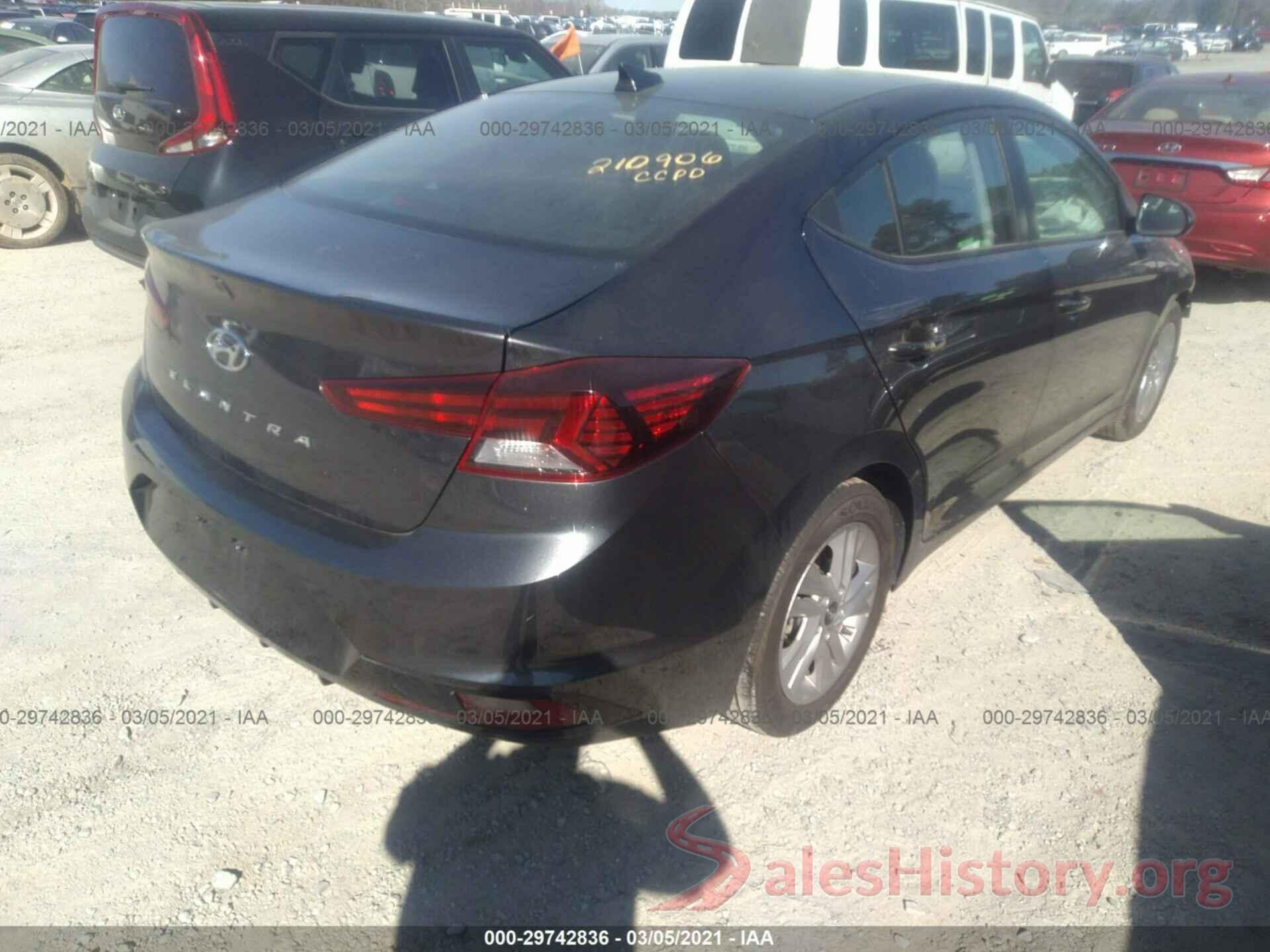 5NPD84LF4LH621699 2020 HYUNDAI ELANTRA