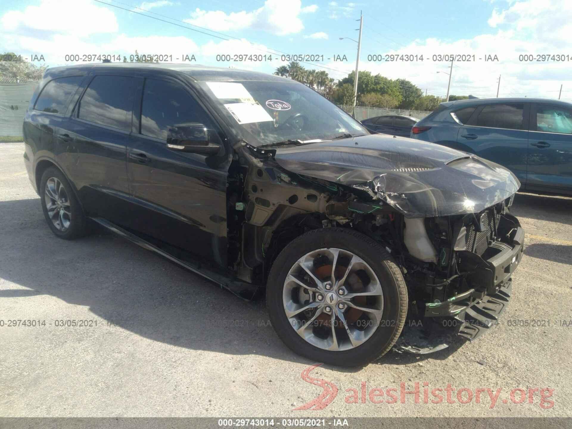 1C4SDHCT0LC118702 2020 DODGE DURANGO