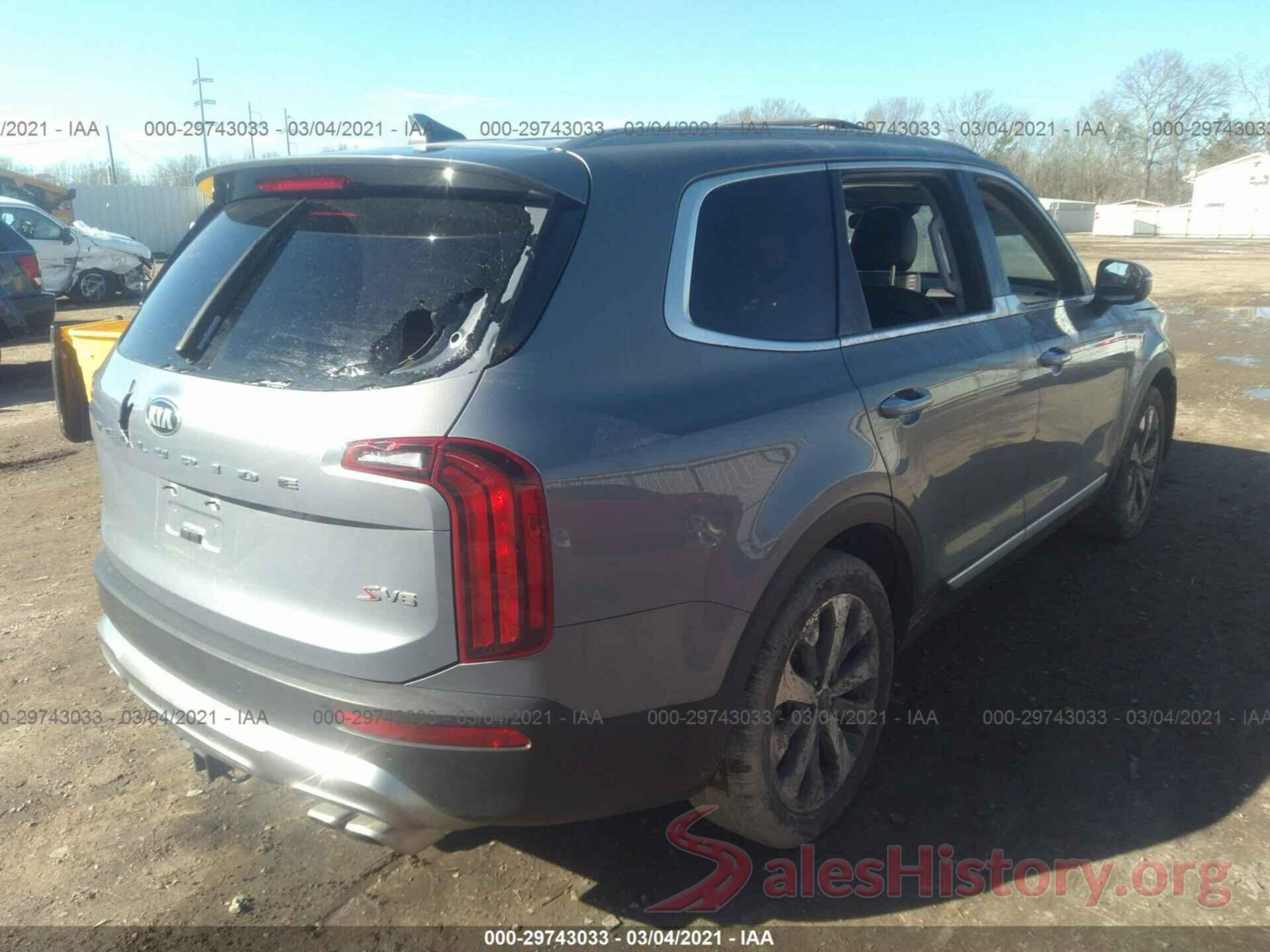 5XYP64HC3LG029624 2020 KIA TELLURIDE