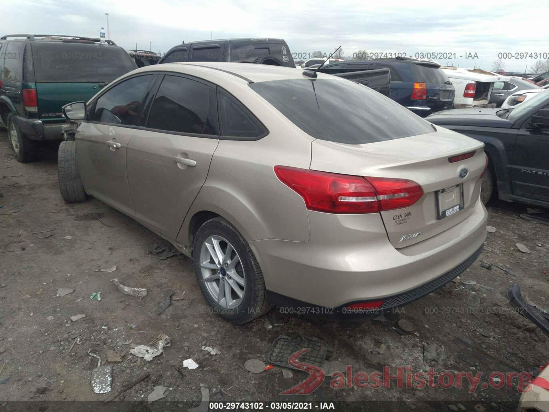 1FADP3F25JL201504 2018 FORD FOCUS