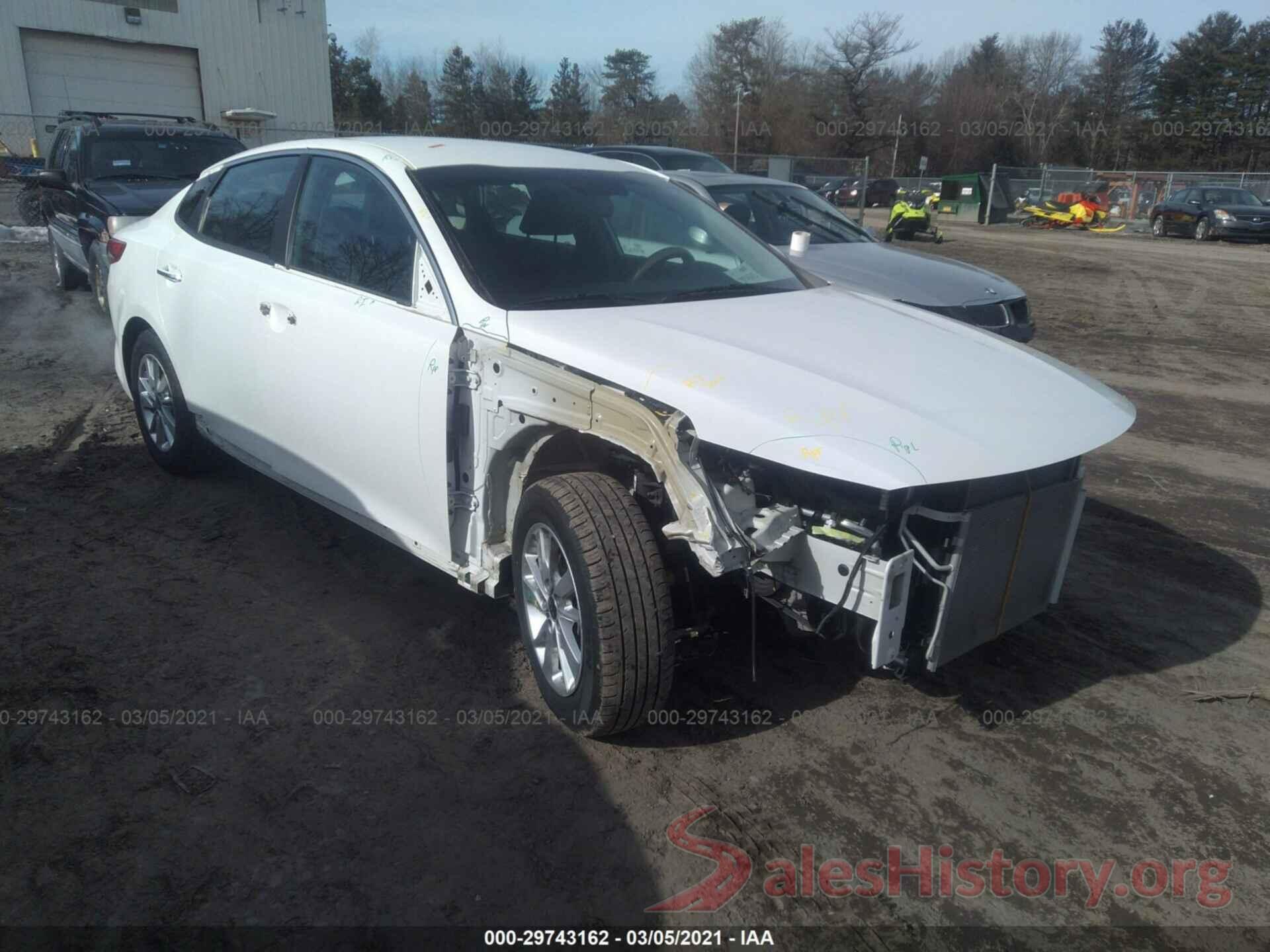 KNAGT4L38G5081519 2016 KIA OPTIMA