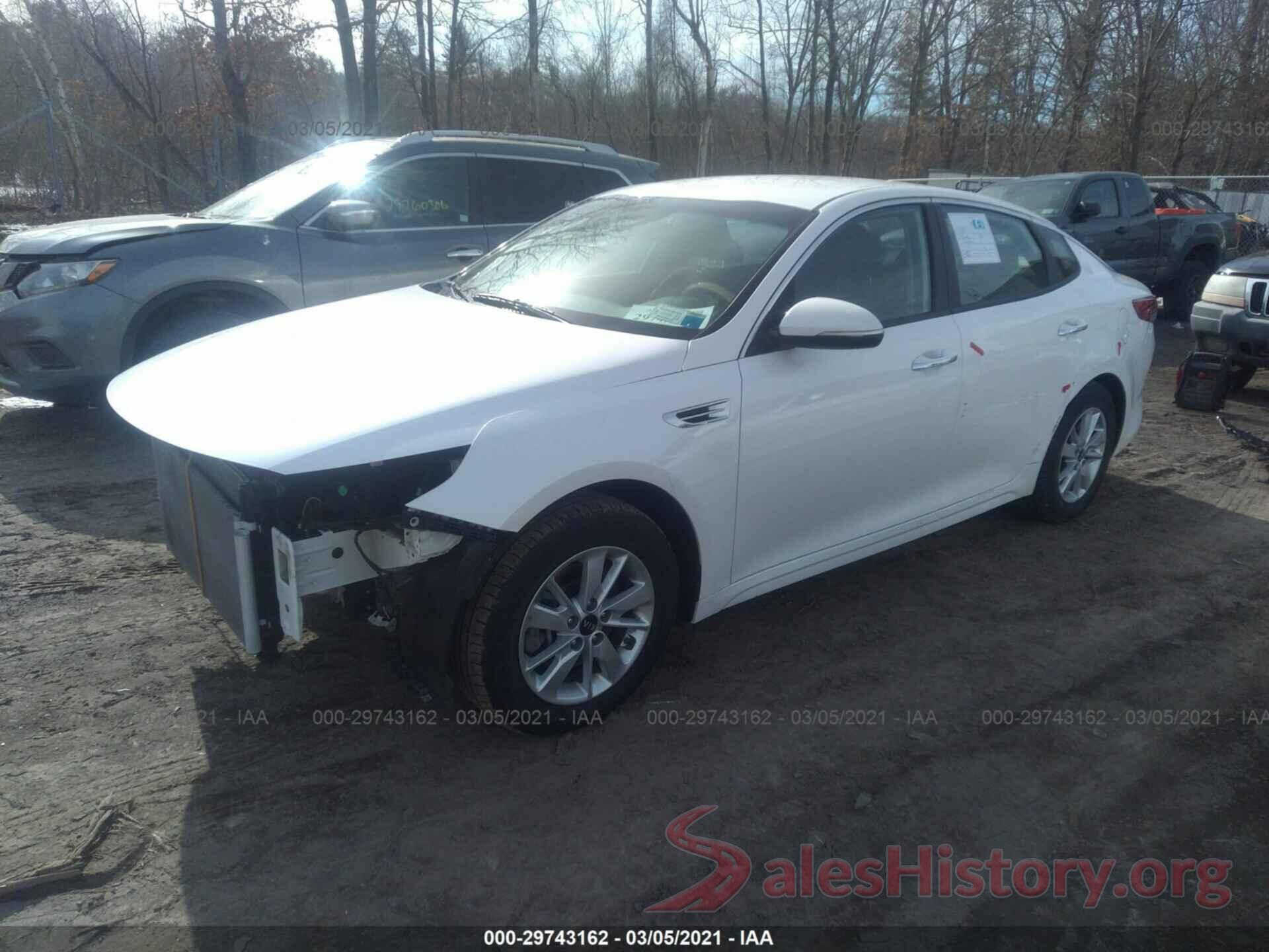 KNAGT4L38G5081519 2016 KIA OPTIMA