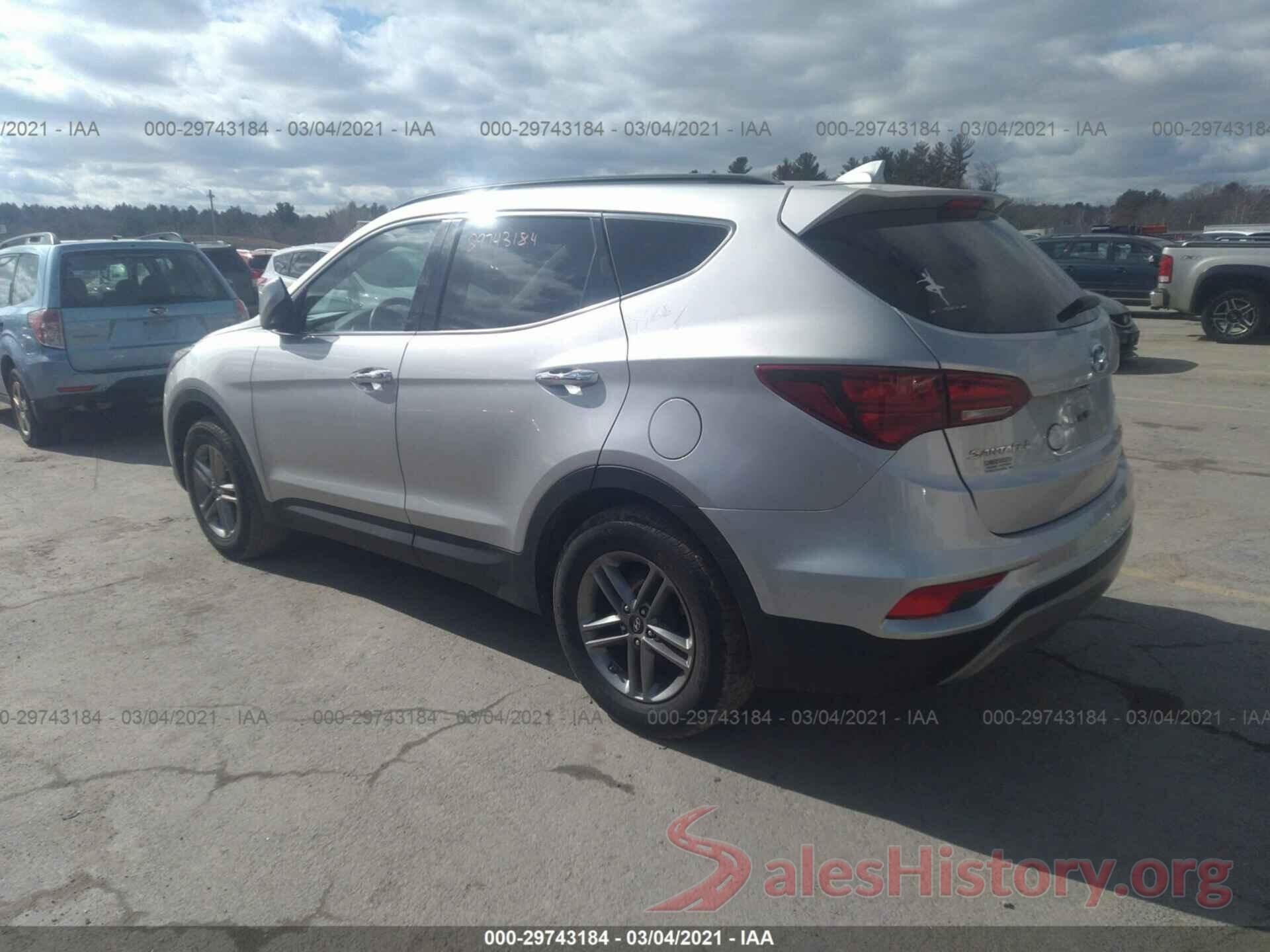 5XYZUDLB9HG409314 2017 HYUNDAI SANTA FE SPORT