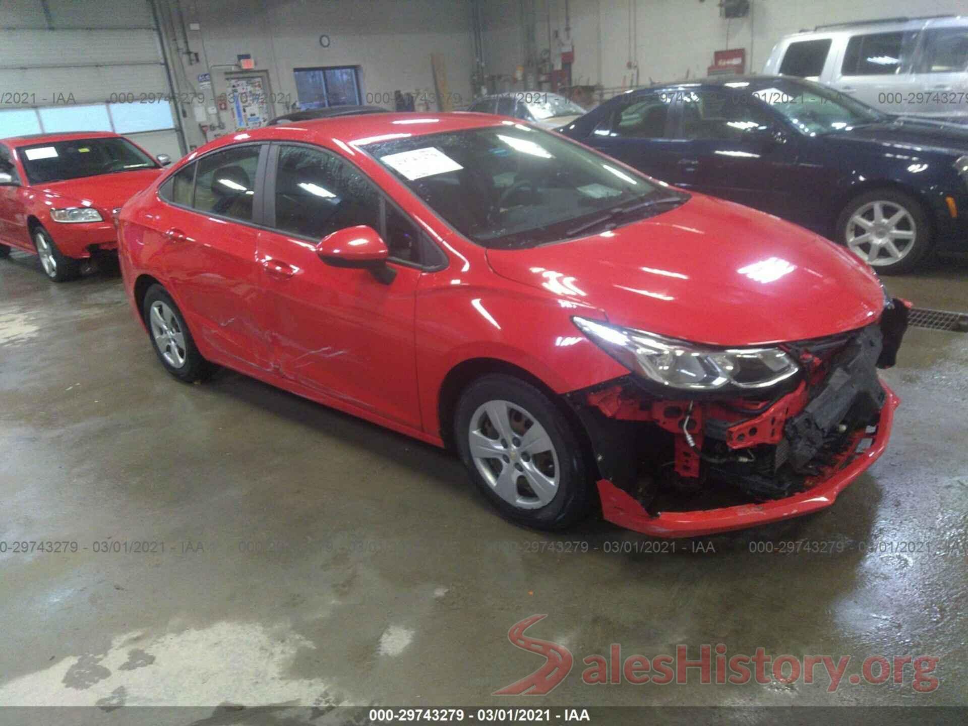 1G1BC5SM2G7260262 2016 CHEVROLET CRUZE