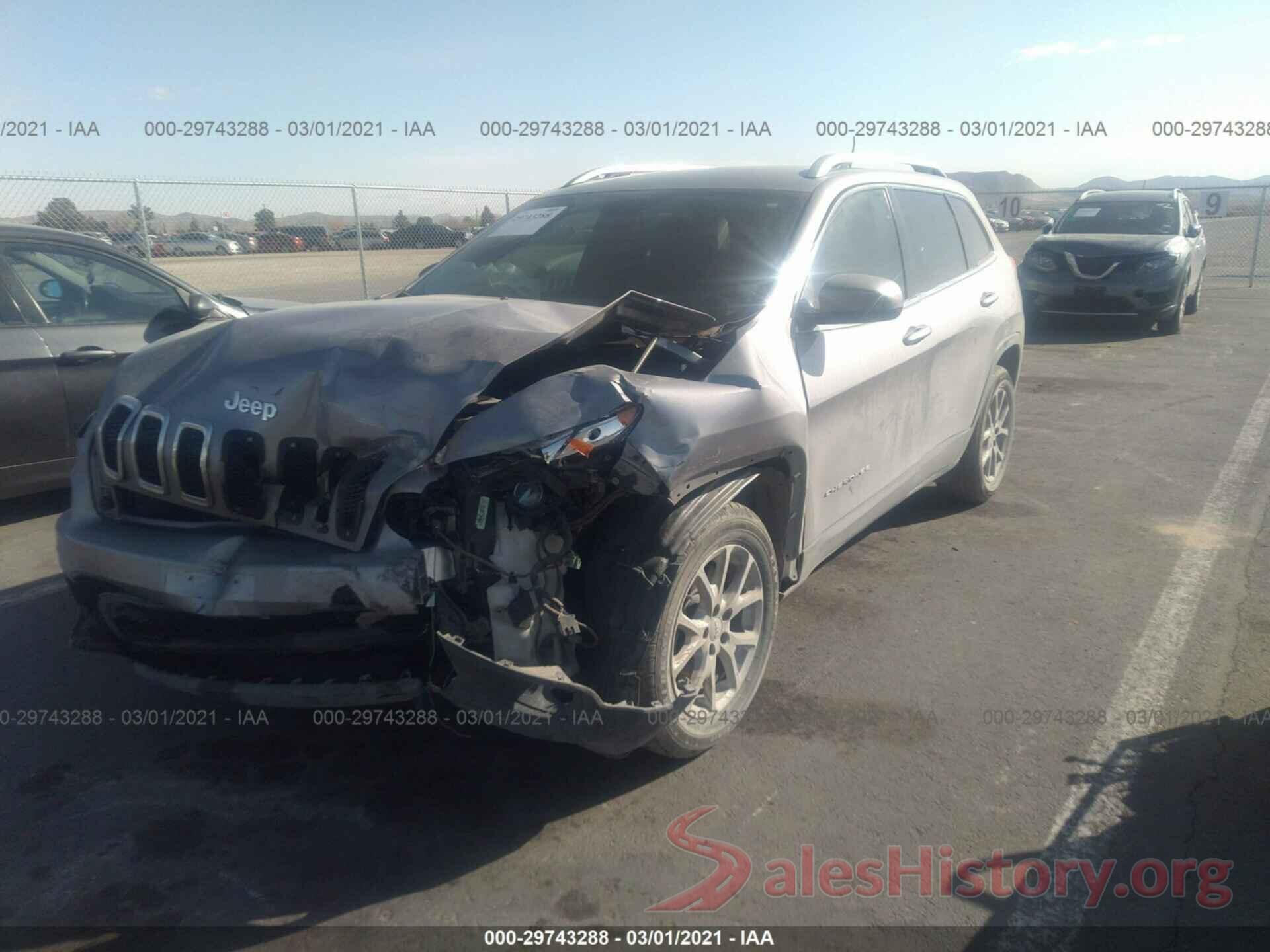 1C4PJLCB9JD537213 2018 JEEP CHEROKEE