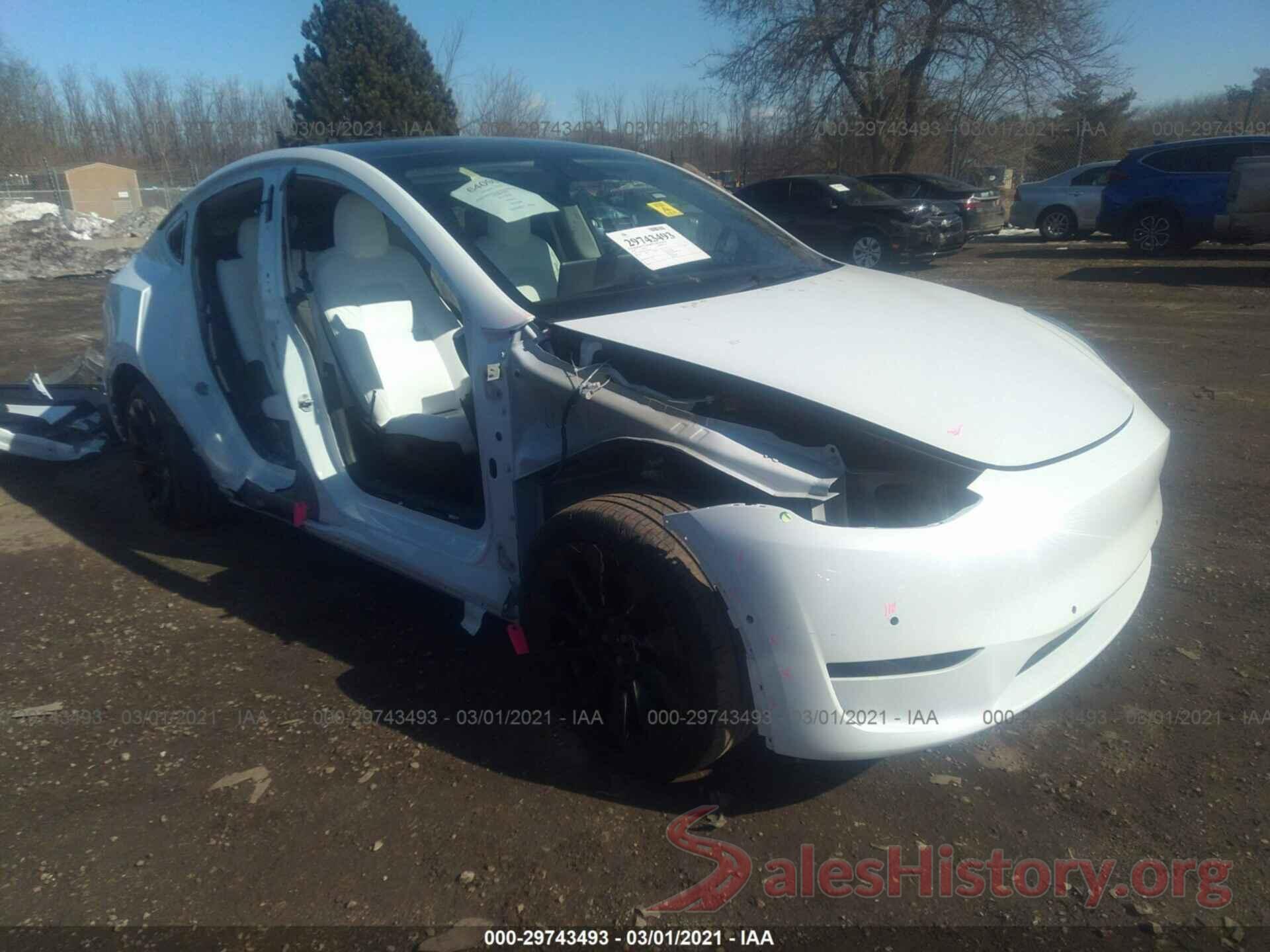 5YJYGDEE5LF049209 2020 TESLA MODEL Y