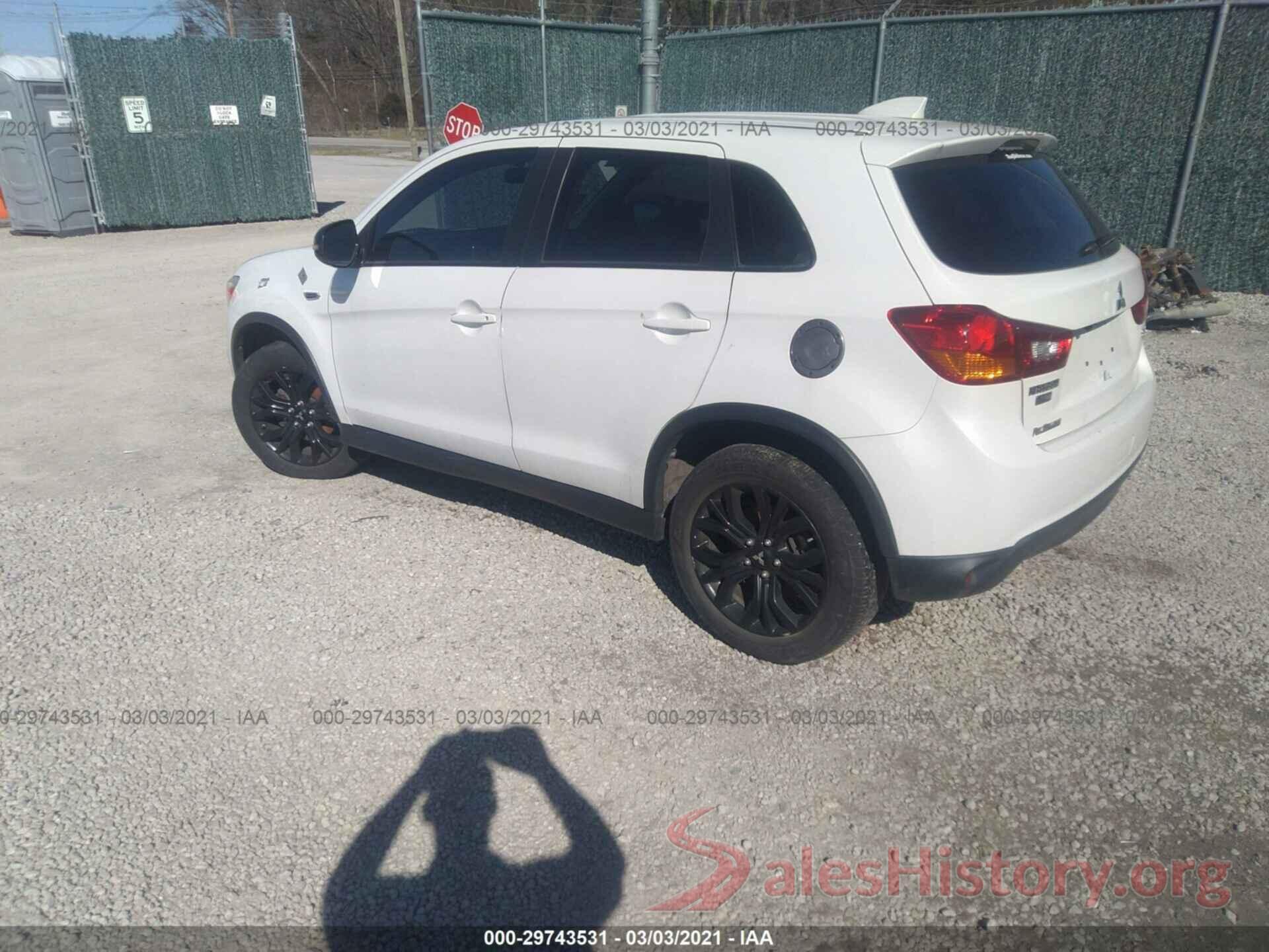 JA4AR3AU3HZ043651 2017 MITSUBISHI OUTLANDER SPORT