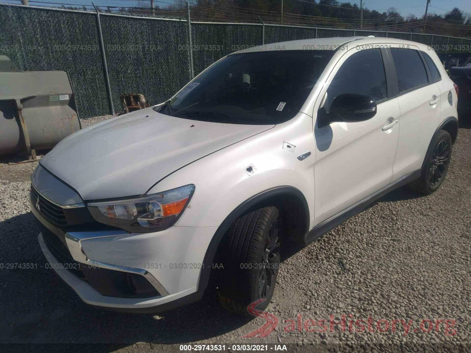 JA4AR3AU3HZ043651 2017 MITSUBISHI OUTLANDER SPORT