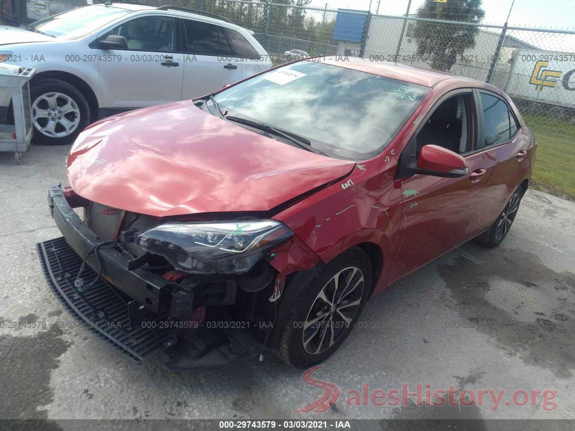 2T1BURHE4HC755705 2017 TOYOTA COROLLA