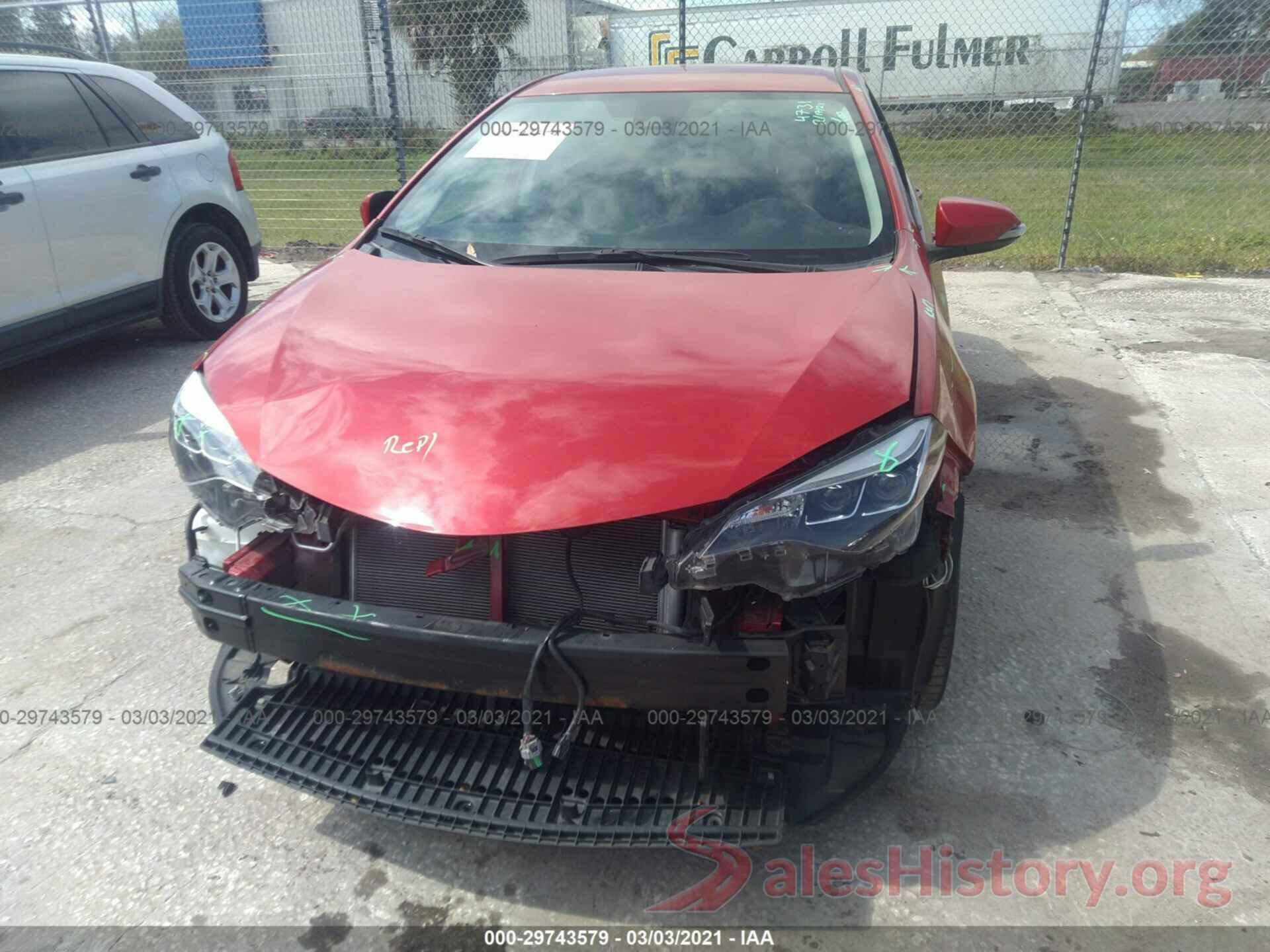 2T1BURHE4HC755705 2017 TOYOTA COROLLA