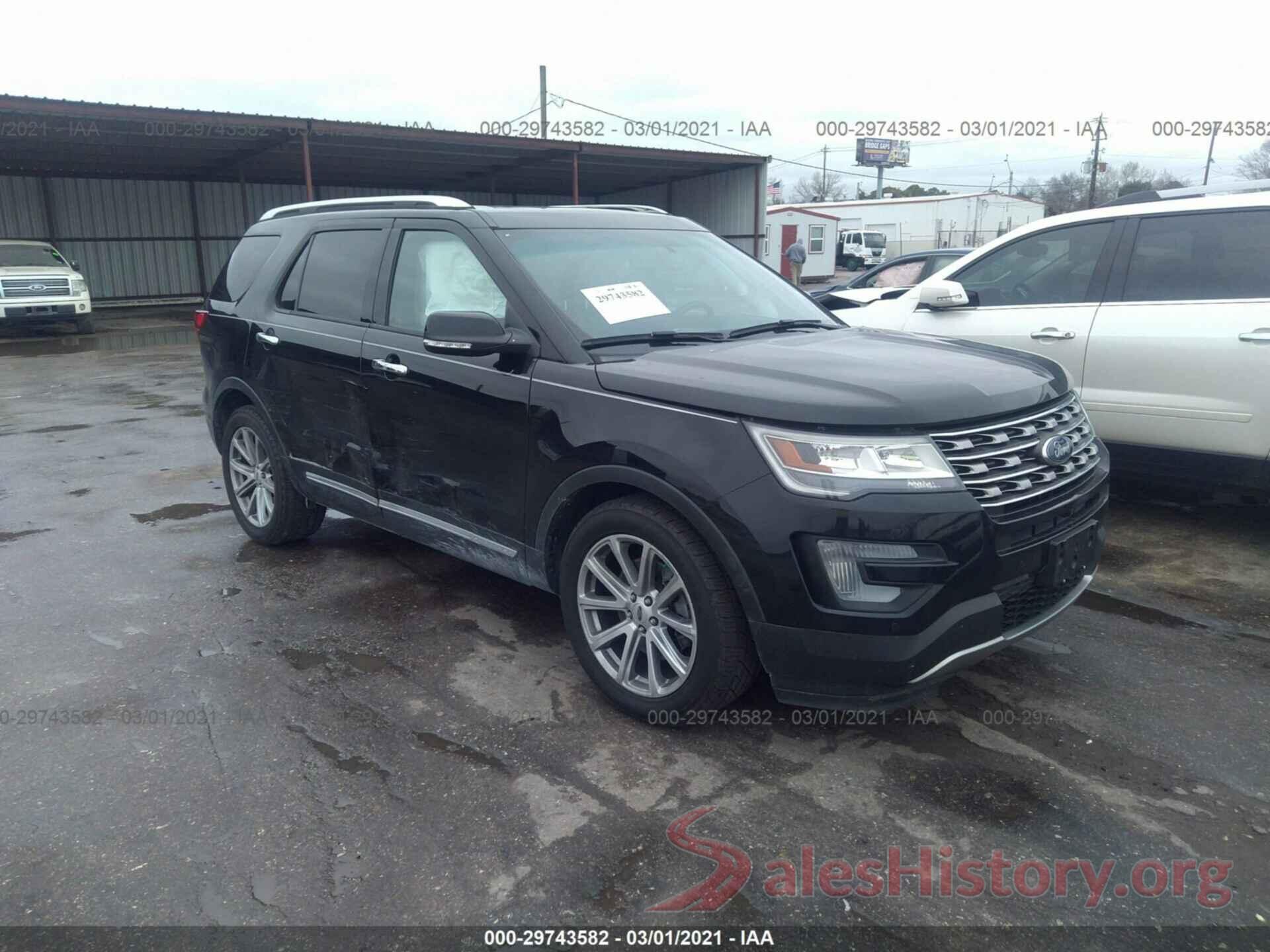 1FM5K7F82HGA23641 2017 FORD EXPLORER