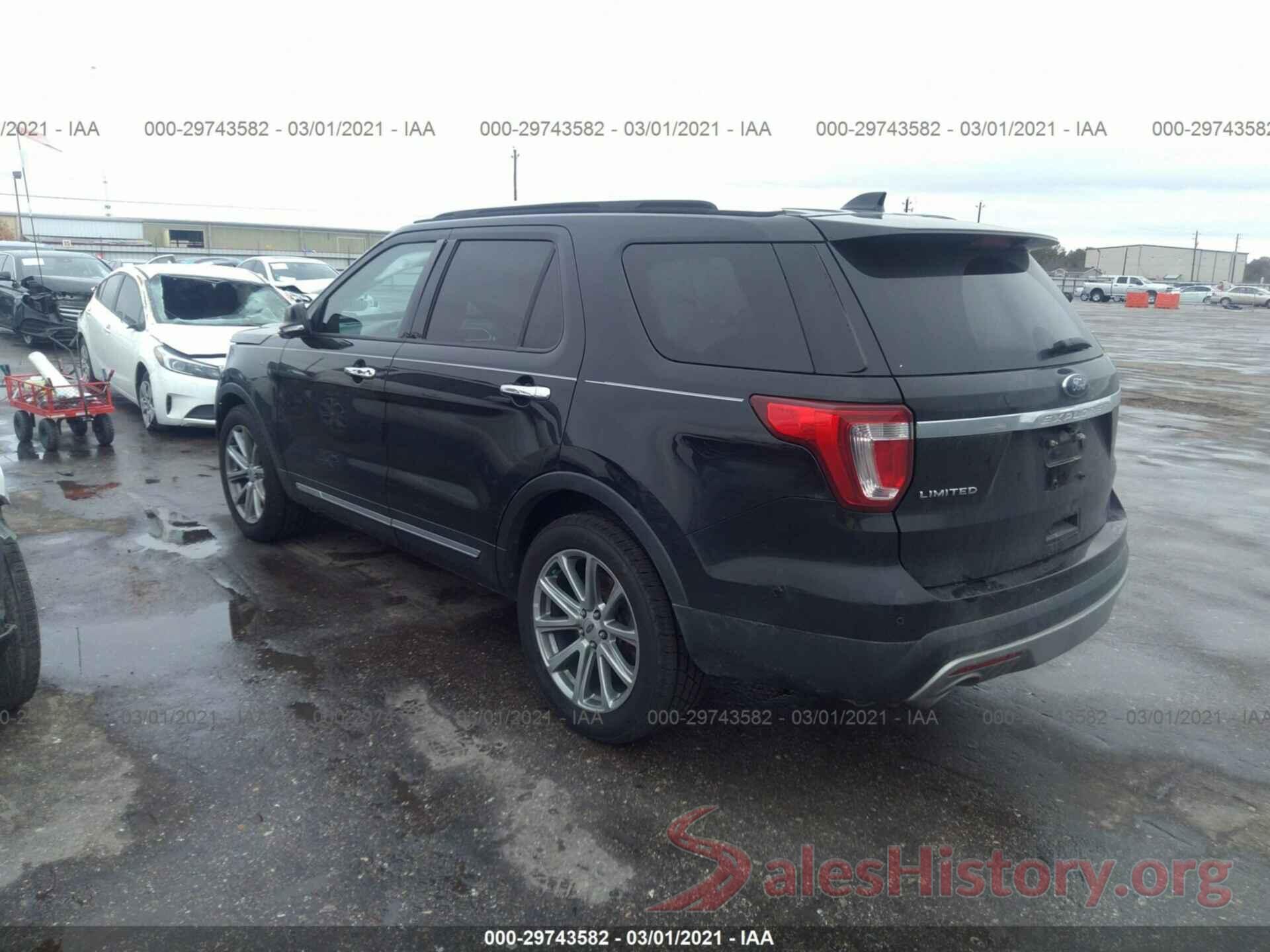 1FM5K7F82HGA23641 2017 FORD EXPLORER