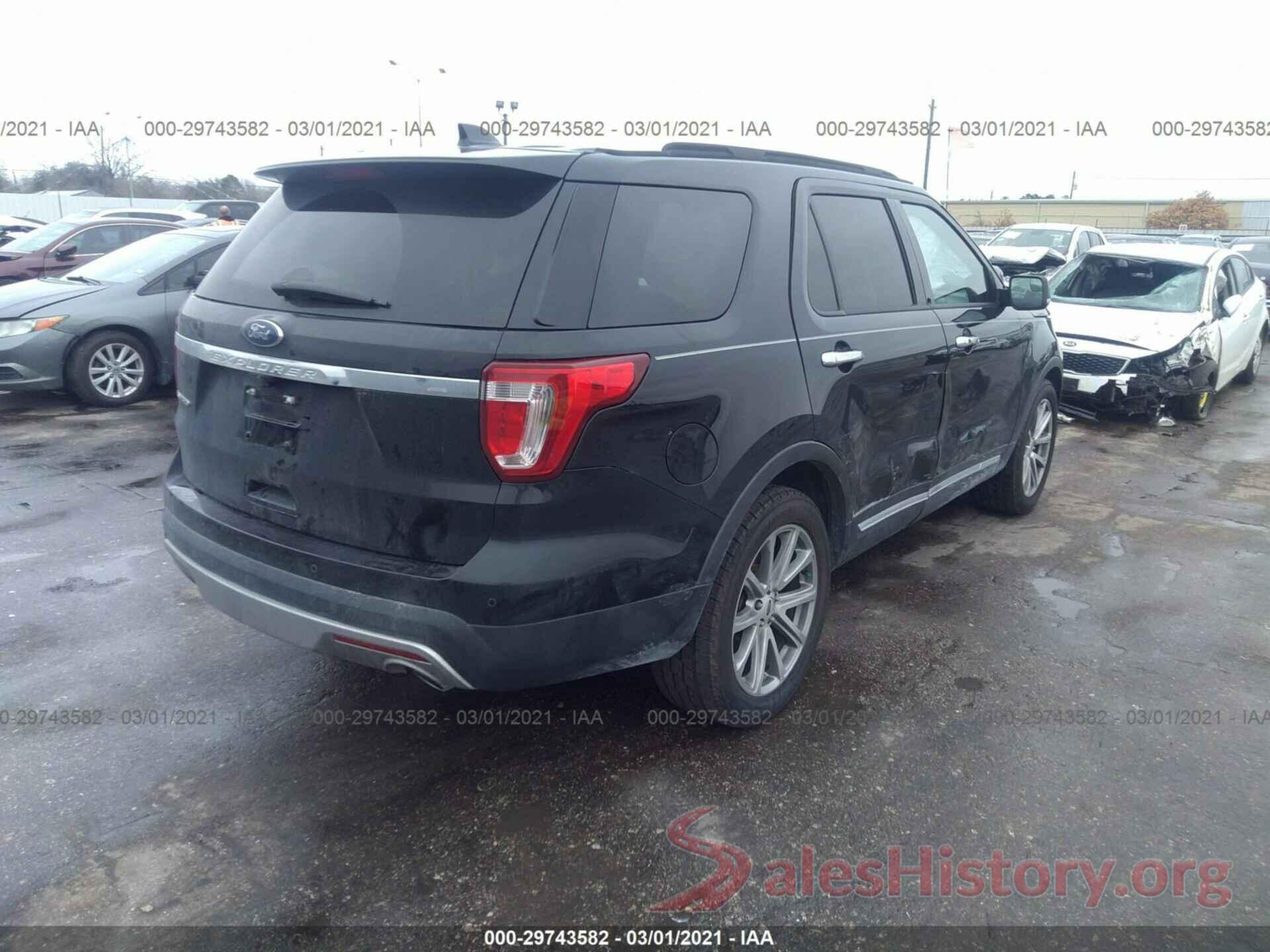 1FM5K7F82HGA23641 2017 FORD EXPLORER