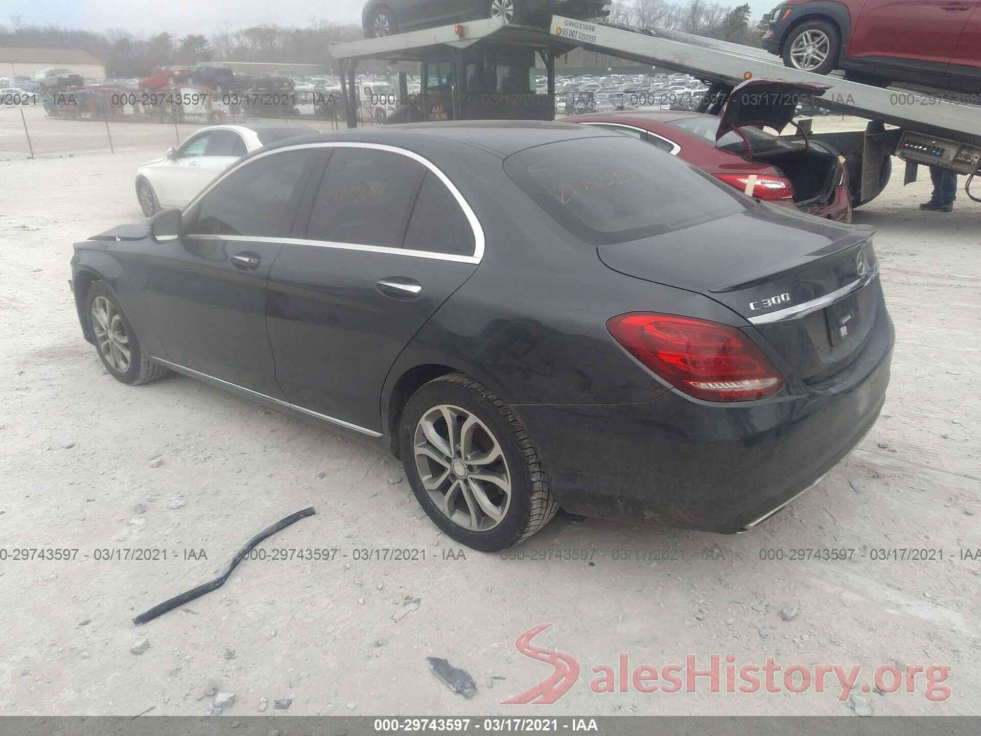 55SWF4KB9GU107718 2016 MERCEDES-BENZ C-CLASS