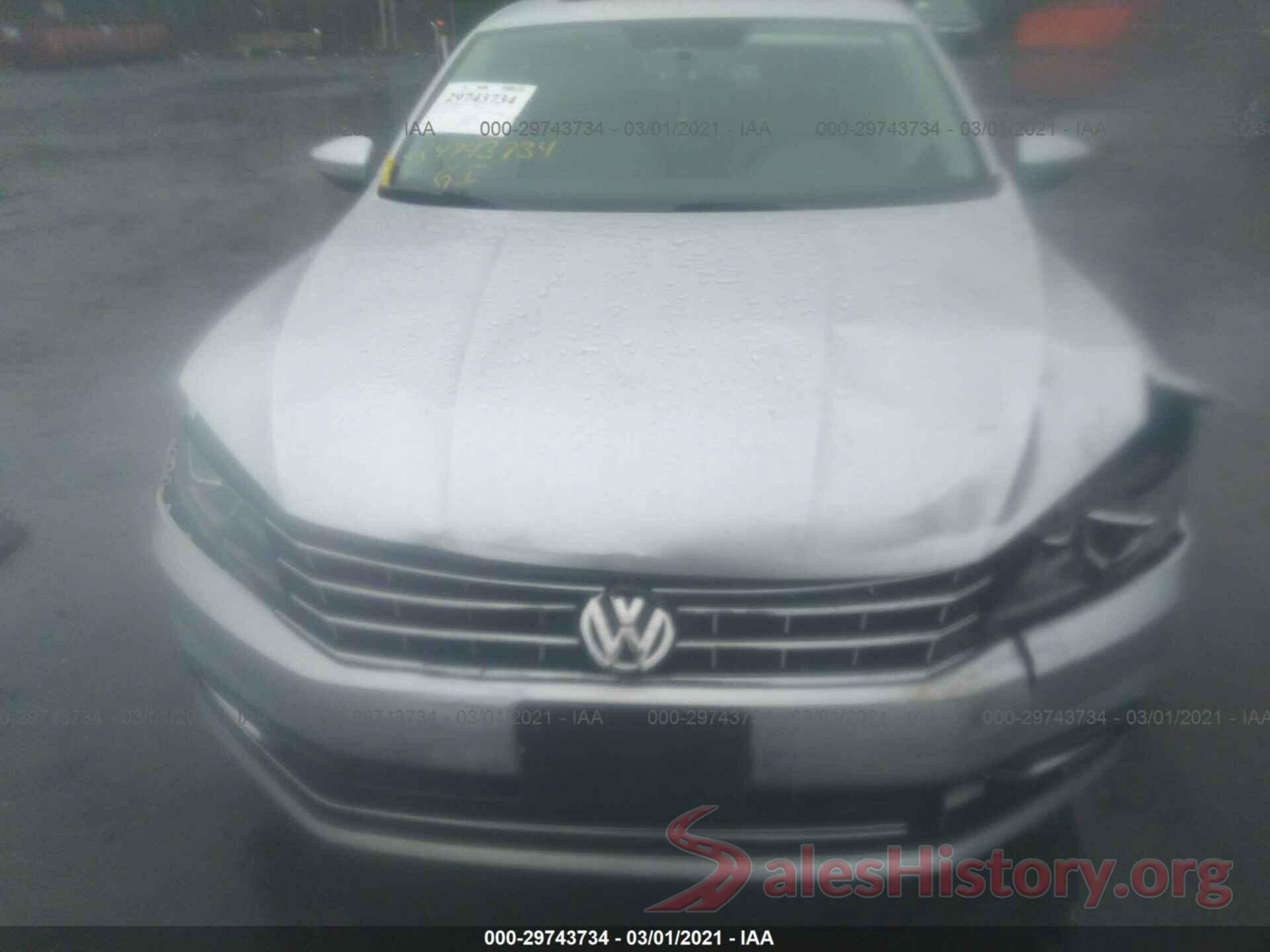 1VWBT7A32GC030804 2016 VOLKSWAGEN PASSAT